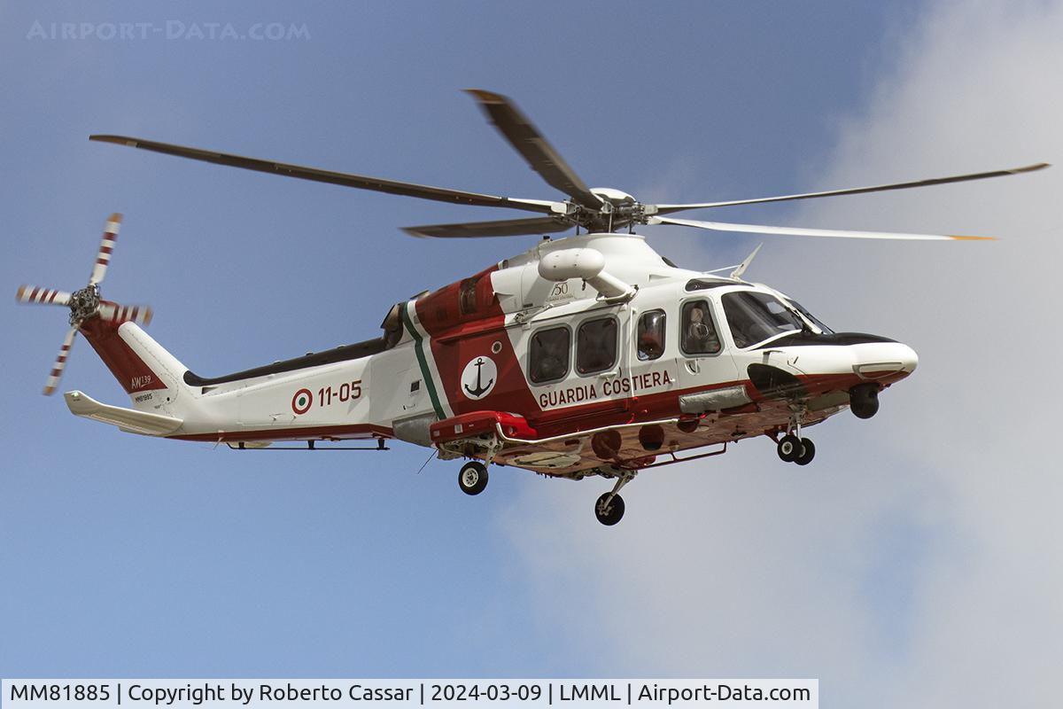MM81885, 2015 AgustaWestland AW-139CP Nemo C/N 31584, Runway 13