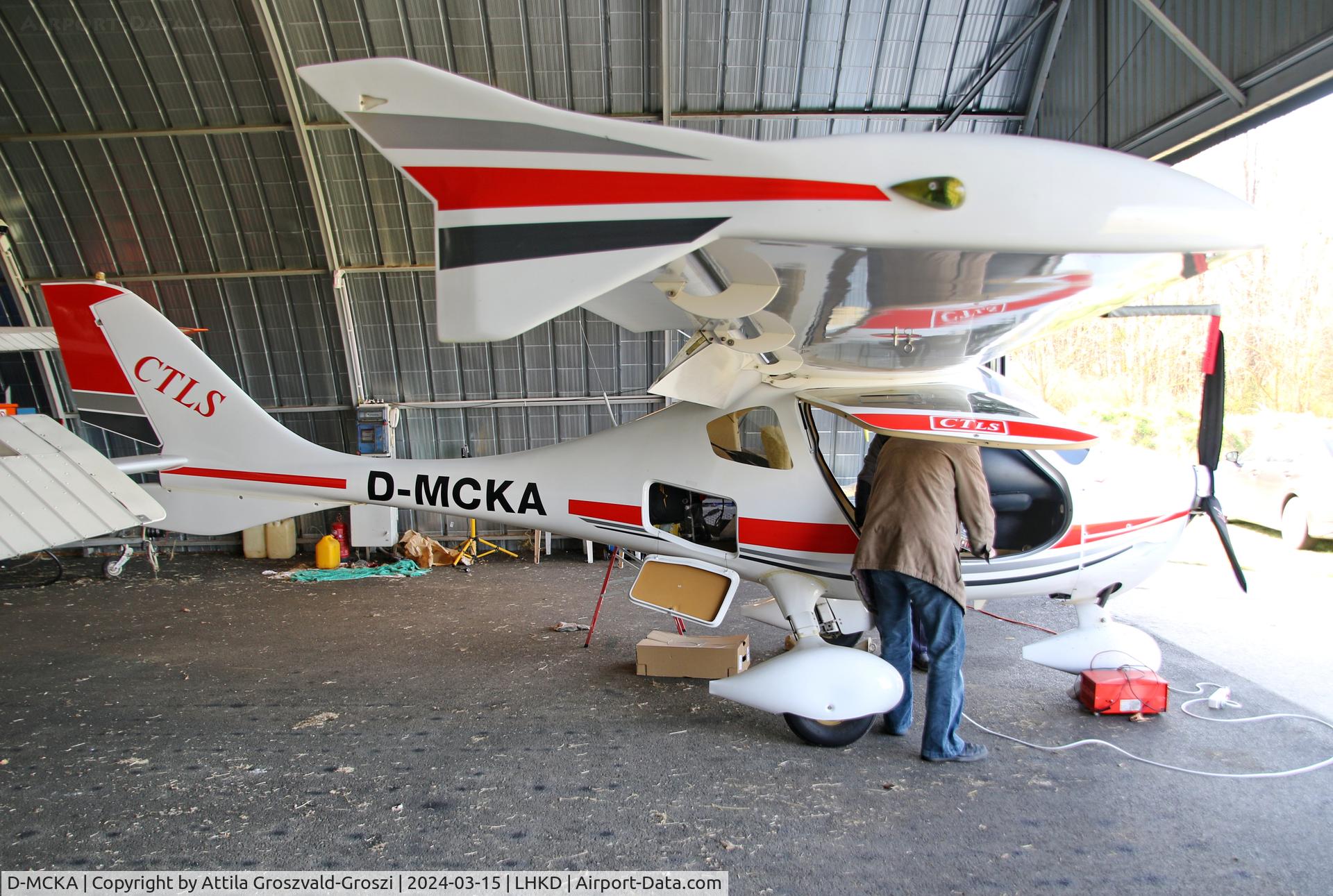D-MCKA, 2011 Flight Design CTLS C/N F-11-03-10, LHKD - Kecskéd Airport, Hungary