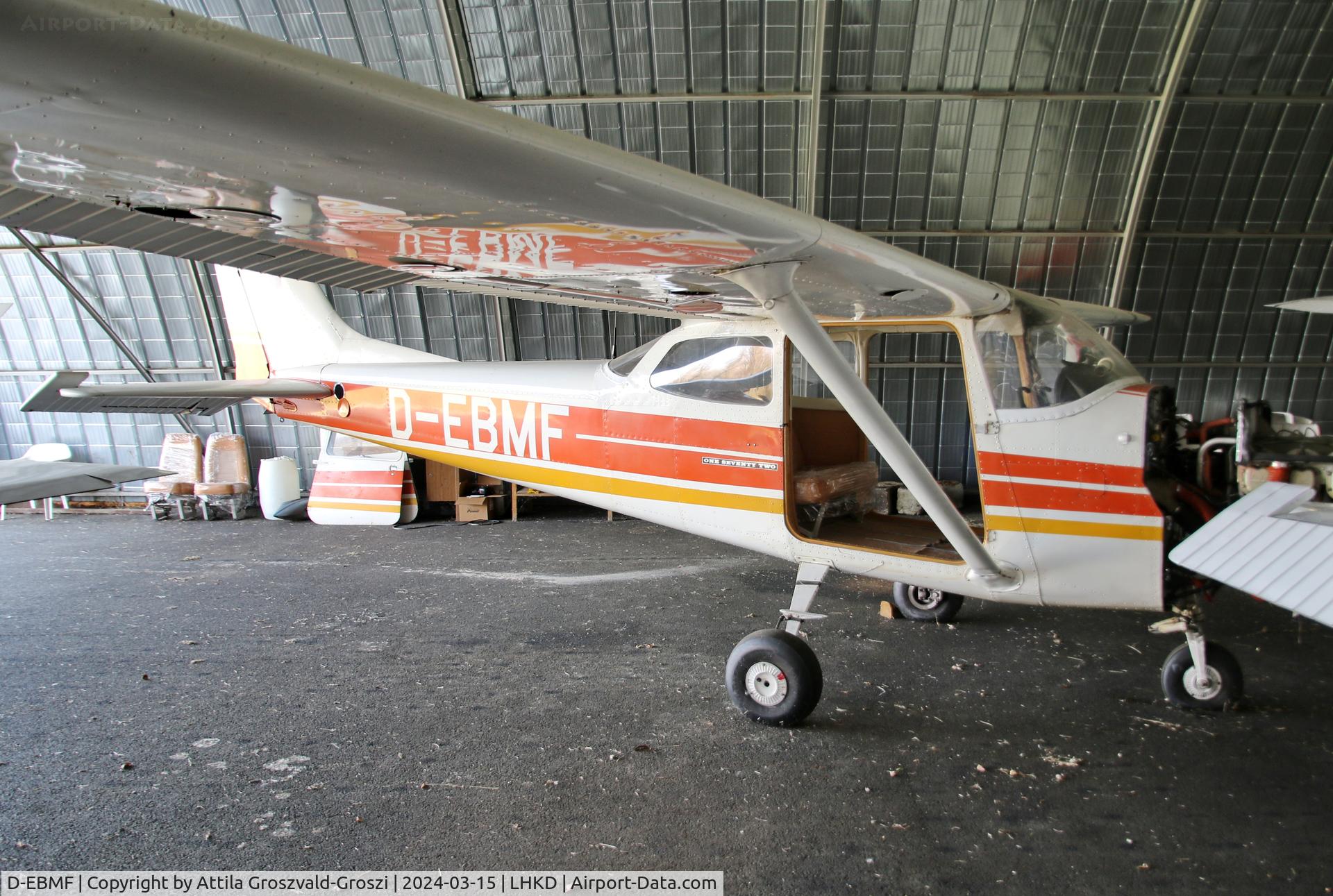 D-EBMF, Reims F-172H Skyhawk C/N F172-0641, LHKD - Kecskéd Airport, Hungary