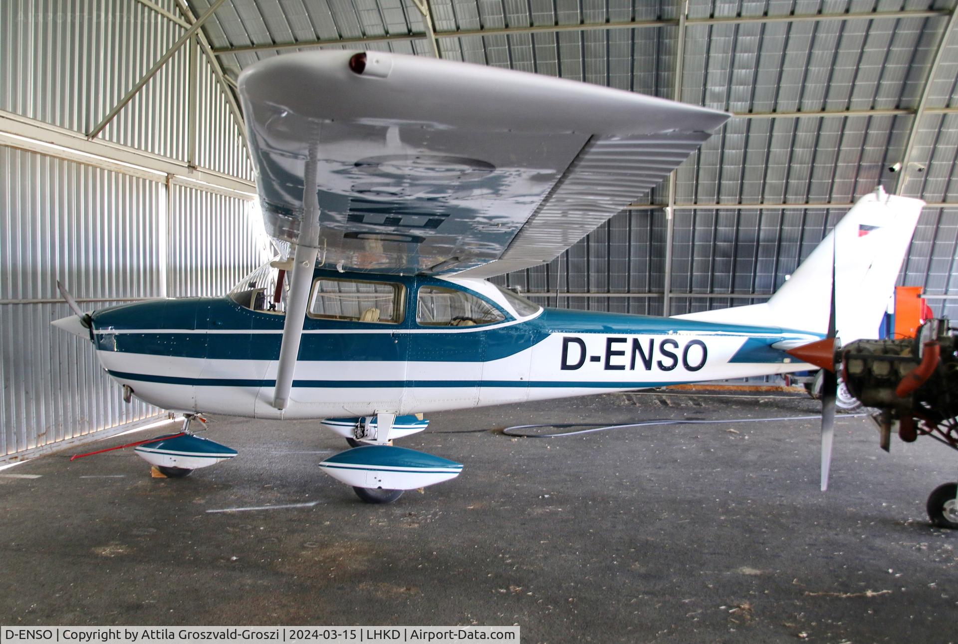 D-ENSO, 1974 Reims F172G Skyhawk C/N 0312, LHKD - Kecskéd Airport, Hungary