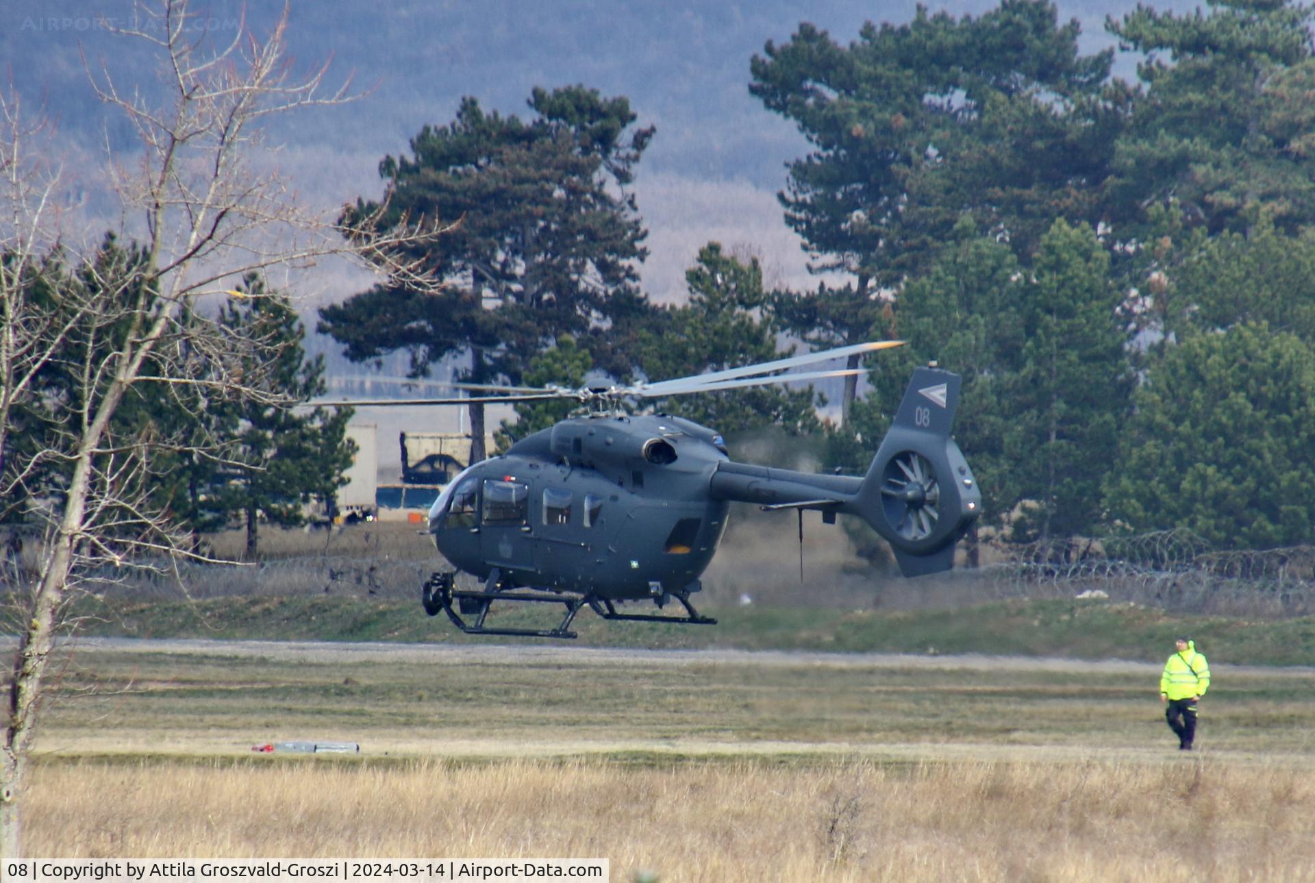 08, 2019 Airbus Helicopters H-145 (BK-117D-2) C/N 20303, Veszprém, Jutas-újmajor, Training base of the Hungarian Air Force.