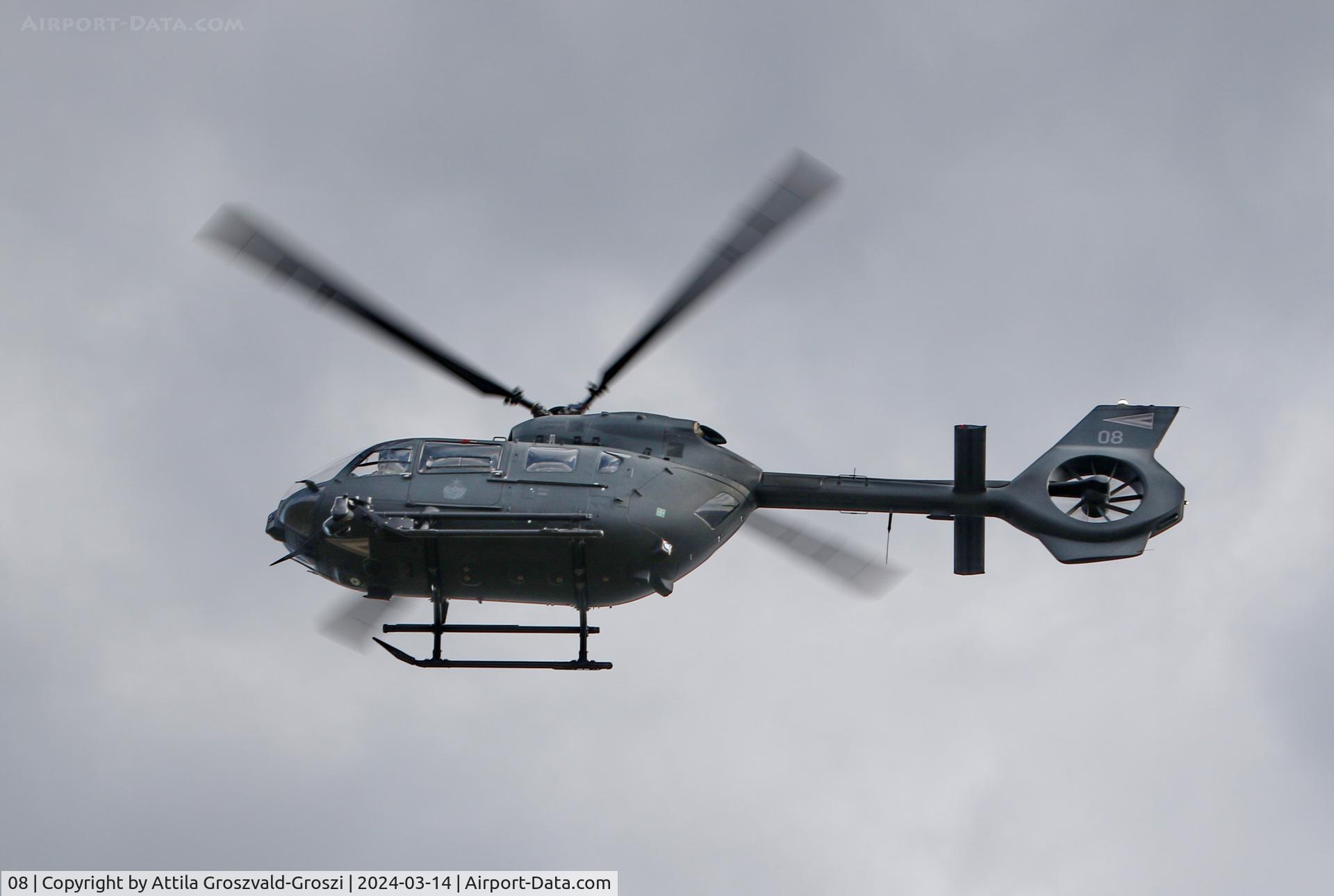 08, 2019 Airbus Helicopters H-145 (BK-117D-2) C/N 20303, Veszprém, Jutas-újmajor, Training base of the Hungarian Air Force.