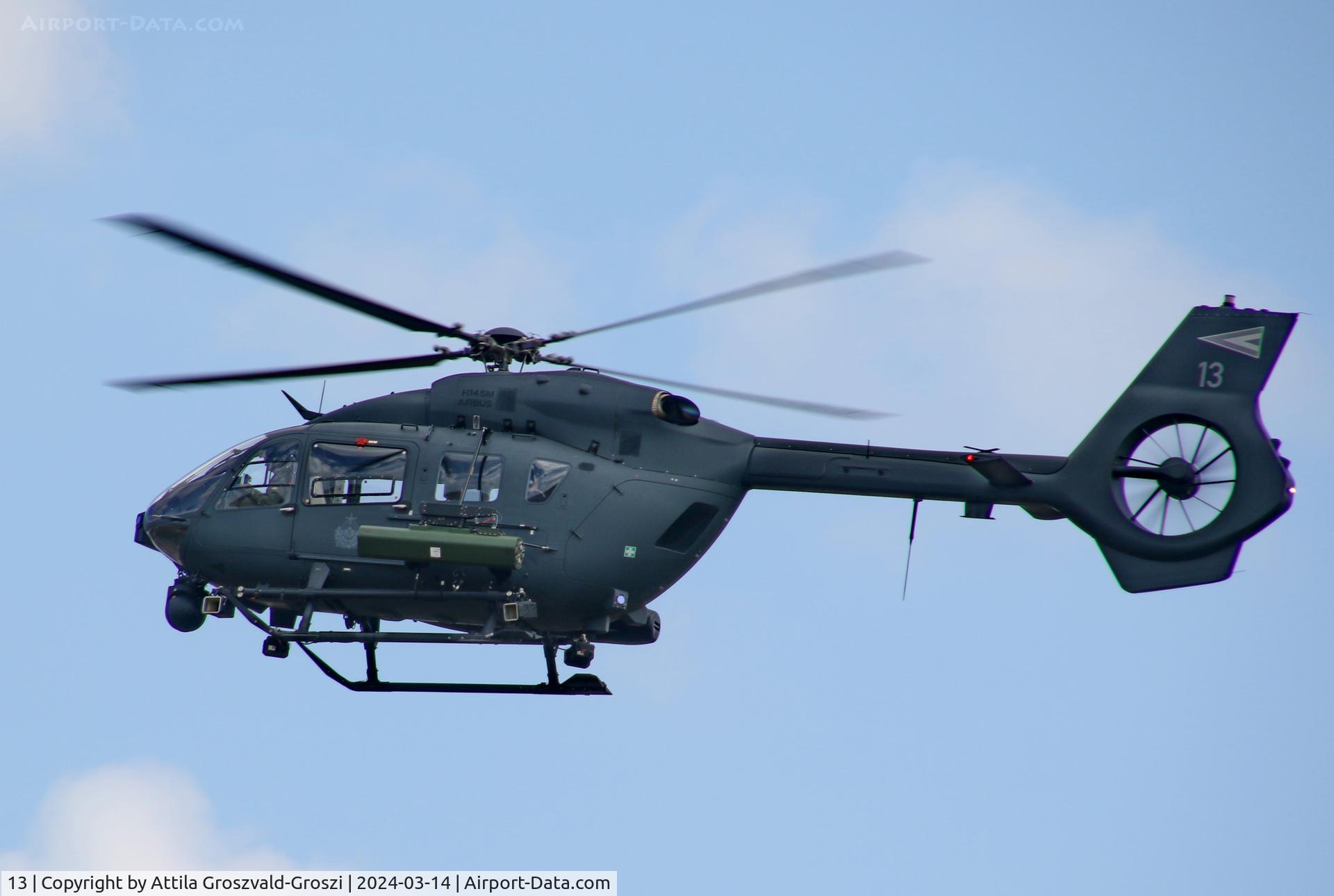 13, 2019 Airbus Helicopters H-145M C/N 20322, Veszprém, Jutas-újmajor, Training base of the Hungarian Air Force.