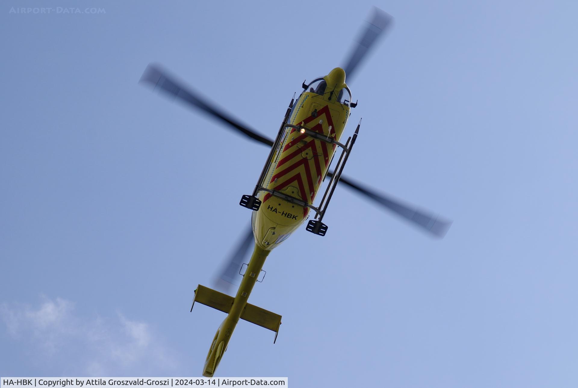 HA-HBK, 2018 Eurocopter EC-135-P2+ C/N 0393, Veszprém Hospital Helicopter Landing Dock, Hungary