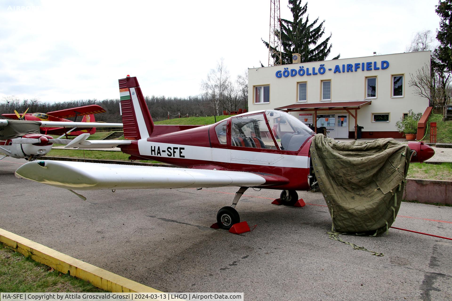 HA-SFE, 1979 Zlin Z-42M C/N 017906, LHGD - Gödöllö Airport, Hungary