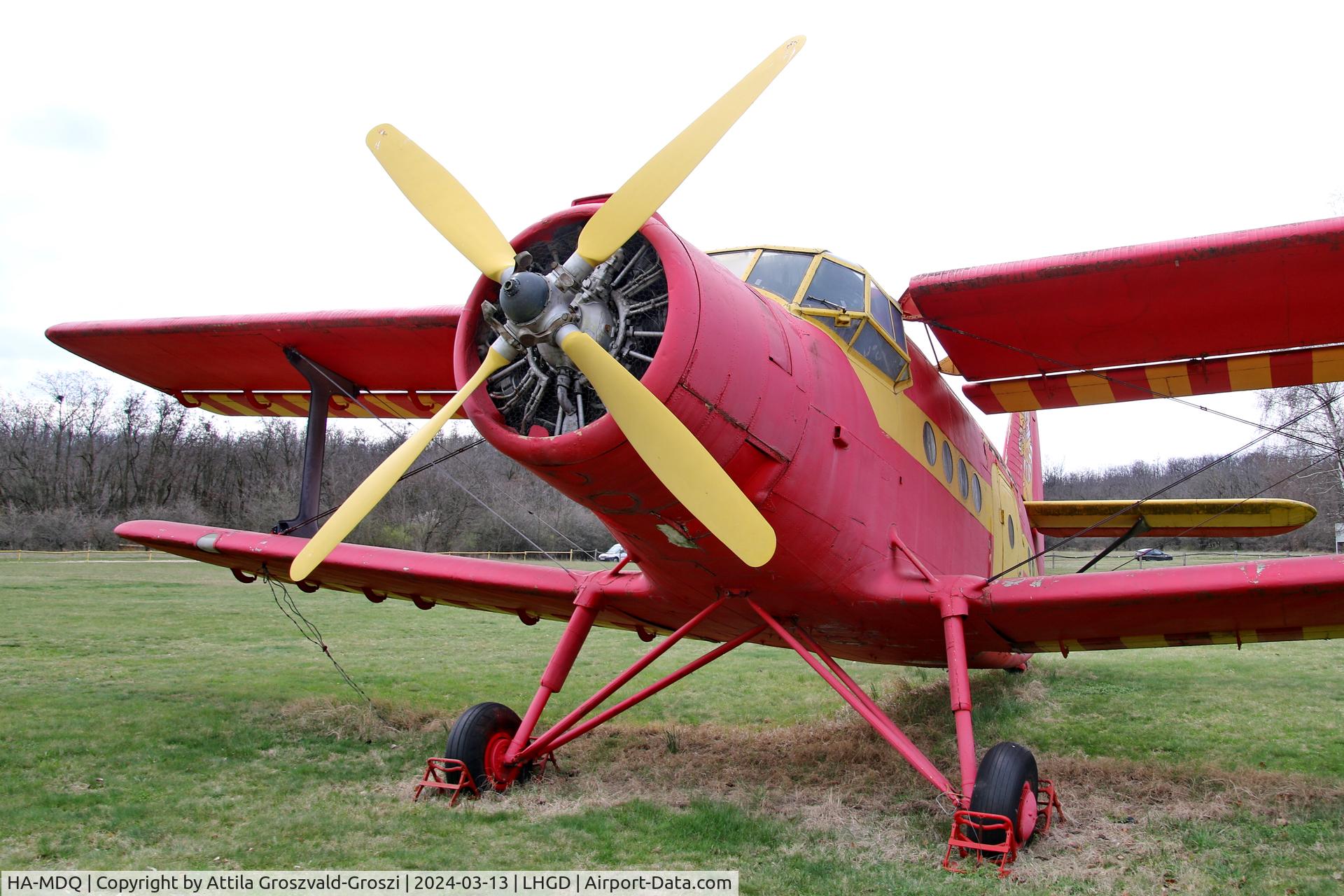 HA-MDQ, 1979 PZL-Mielec An-2R C/N 1G185-45, LHGD - Gödöllö Airport, Hungary