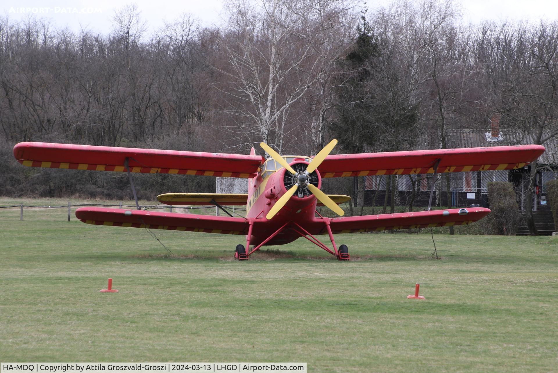 HA-MDQ, 1979 PZL-Mielec An-2R C/N 1G185-45, LHGD - Gödöllö Airport, Hungary
