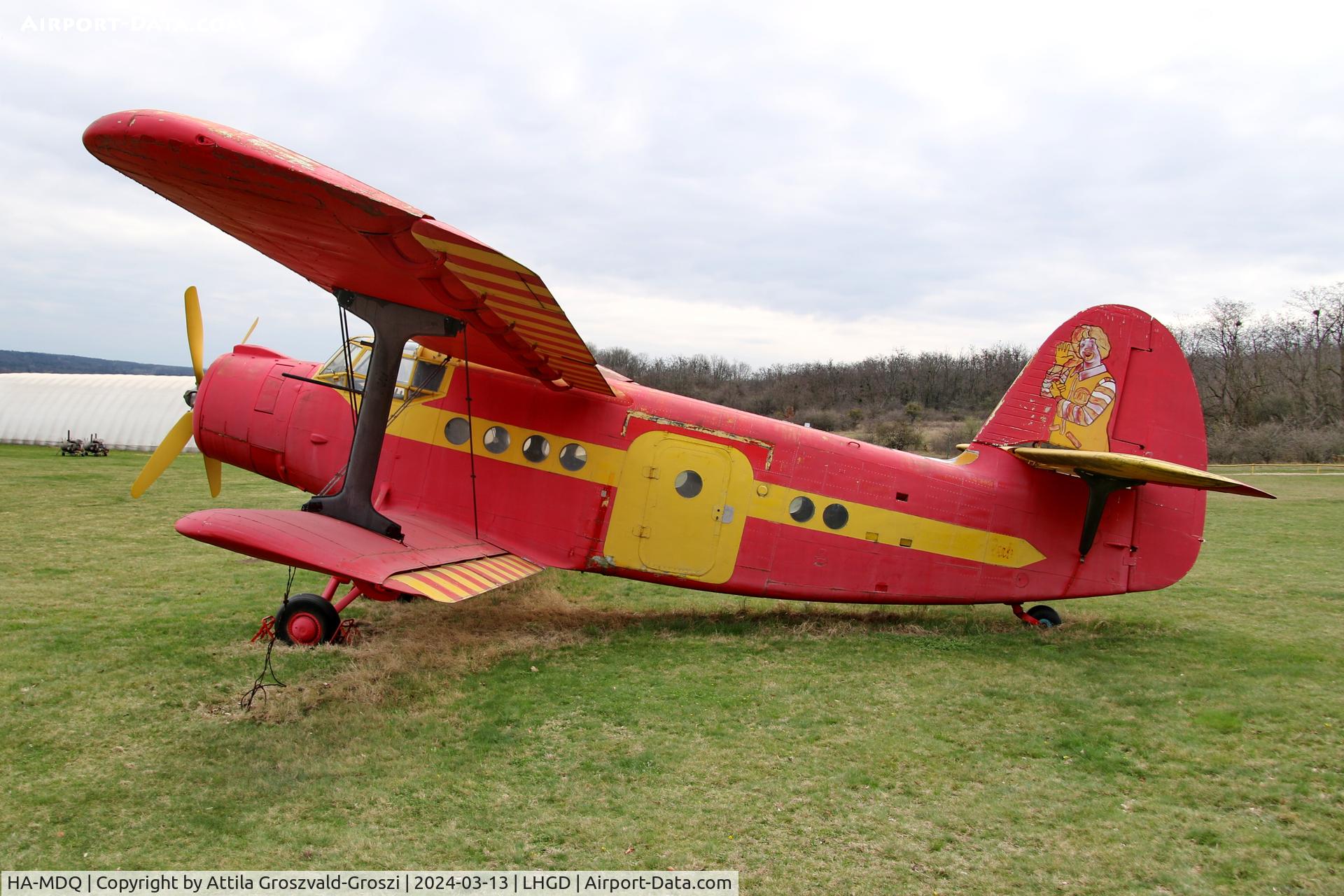HA-MDQ, 1979 PZL-Mielec An-2R C/N 1G185-45, LHGD - Gödöllö Airport, Hungary