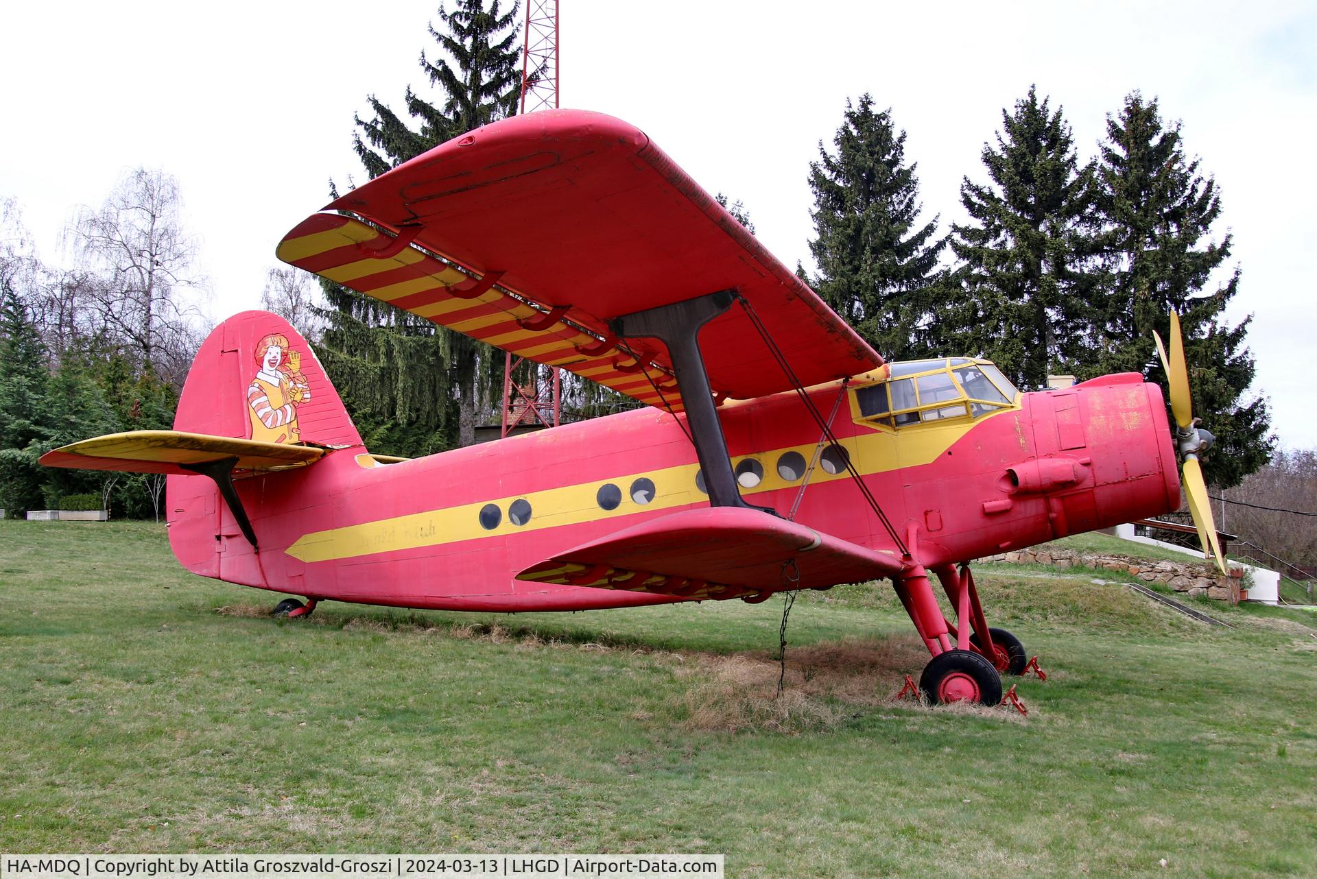 HA-MDQ, 1979 PZL-Mielec An-2R C/N 1G185-45, LHGD - Gödöllö Airport, Hungary