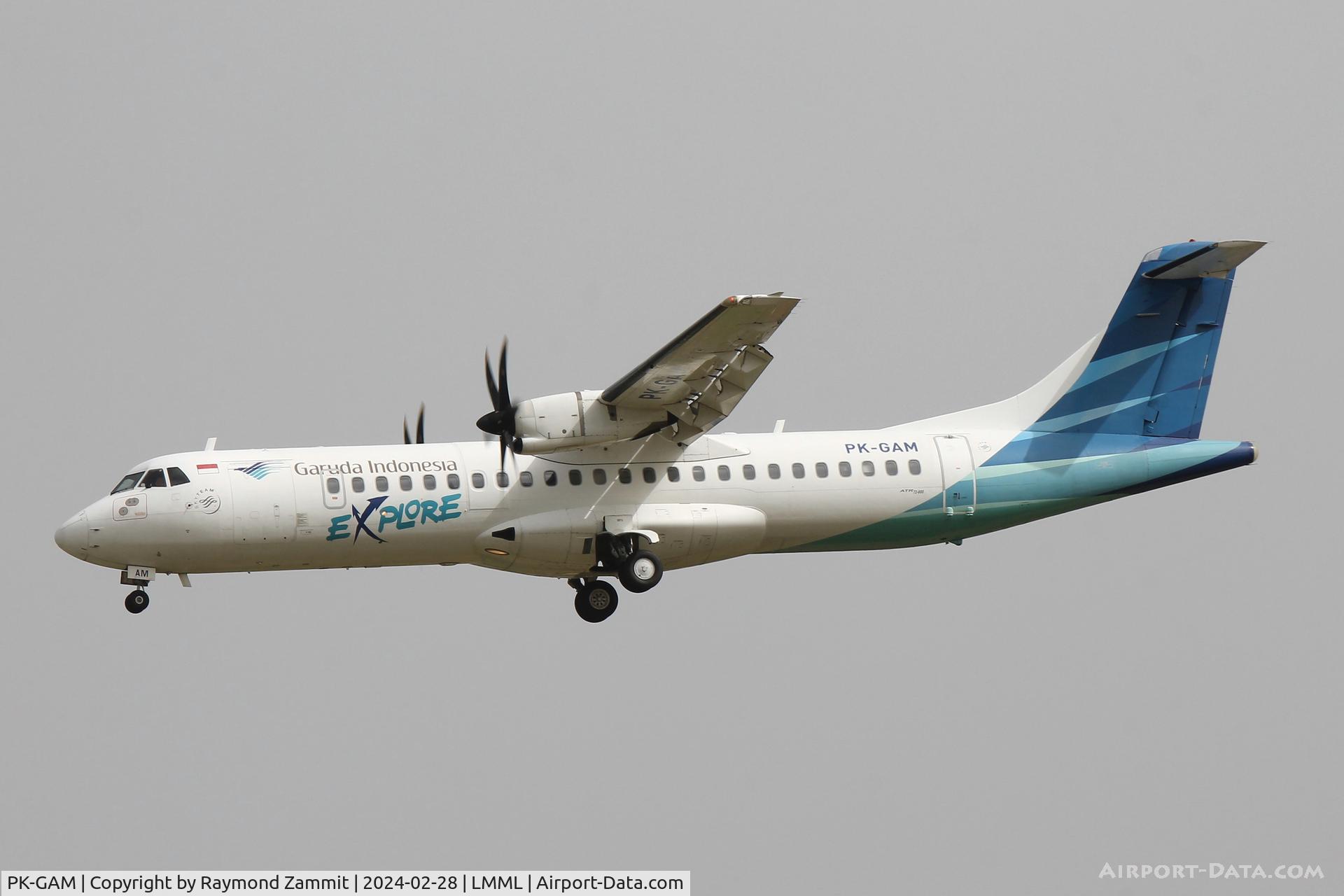 PK-GAM, 2015 ATR 72-600 (72-212A) C/N 1242, ATR-72 PK-GAM Garuda Indonesia (Air Explore)