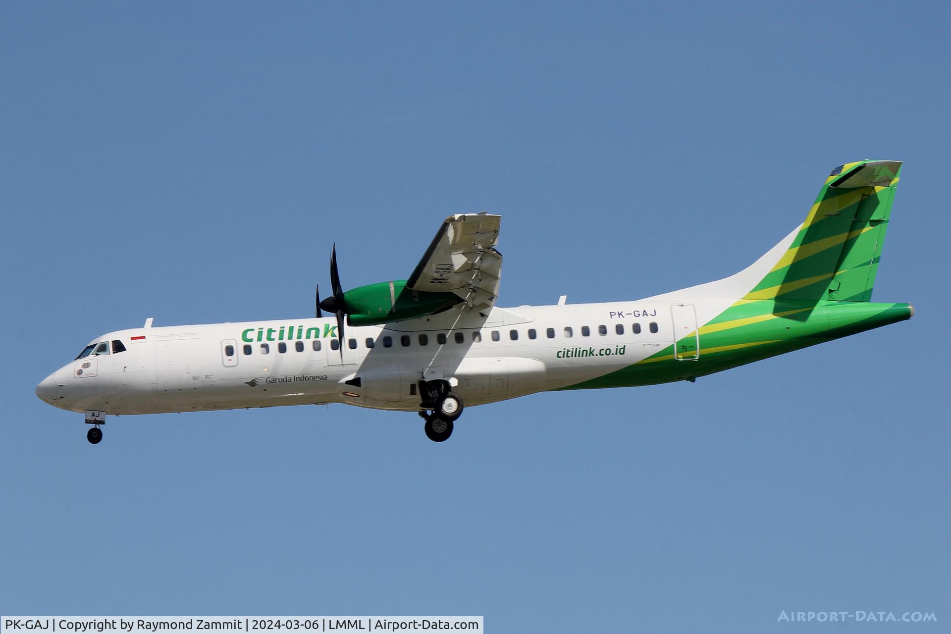 PK-GAJ, 2015 ATR 72-600 (72-212A) C/N 1243, ATR-72-600 PK-GAJ Garuda Indonesia/Citilink