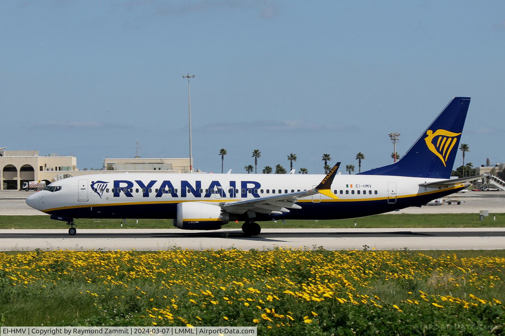 EI-HMV, 2022 Boeing 737-8-200 MAX C/N 658901, B737-8 MAX EI-HMV Ryanair