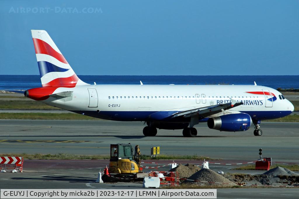 G-EUYJ, 2010 Airbus A320-232 C/N 4464, Taxiing