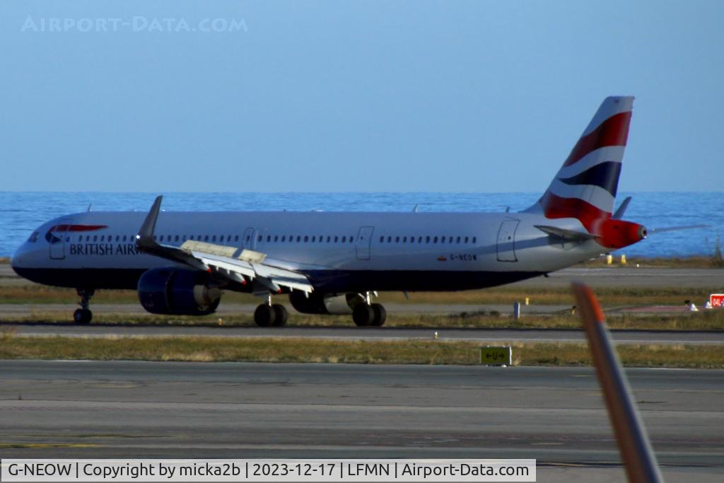 G-NEOW, 2019 Airbus A321-251NX C/N 8984, Take off