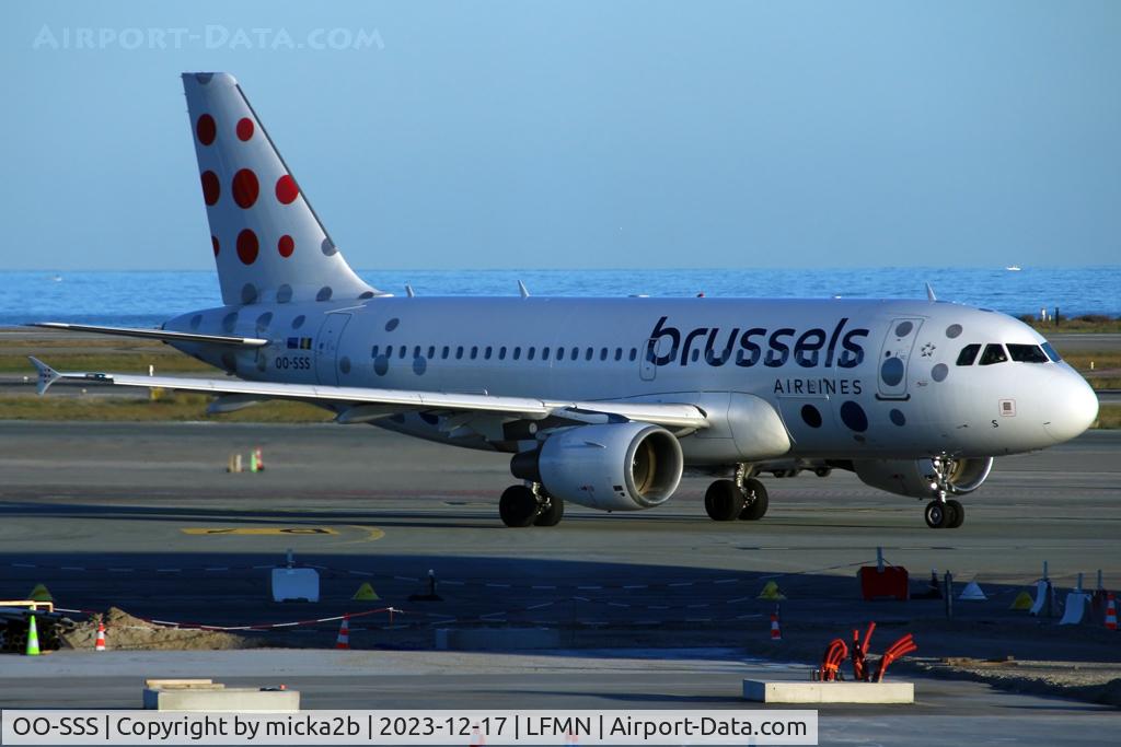 OO-SSS, 2003 Airbus A319-111 C/N 2030, Taxiing