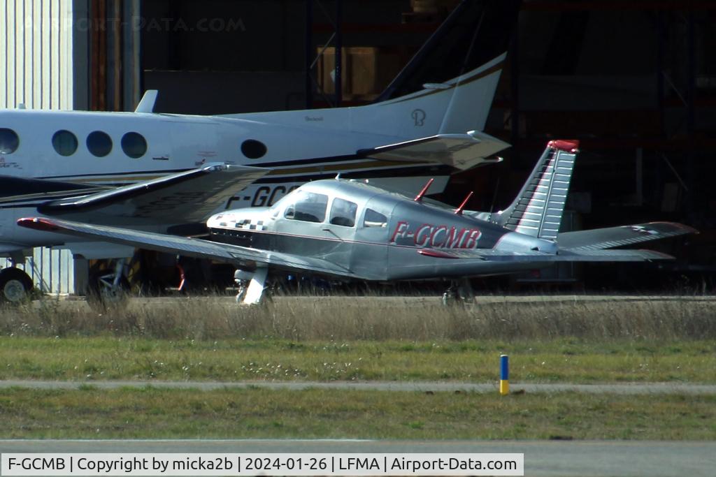 F-GCMB, 1977 Piper PA-28R-201T Cherokee Arrow III C/N 28R-7703087, Parked