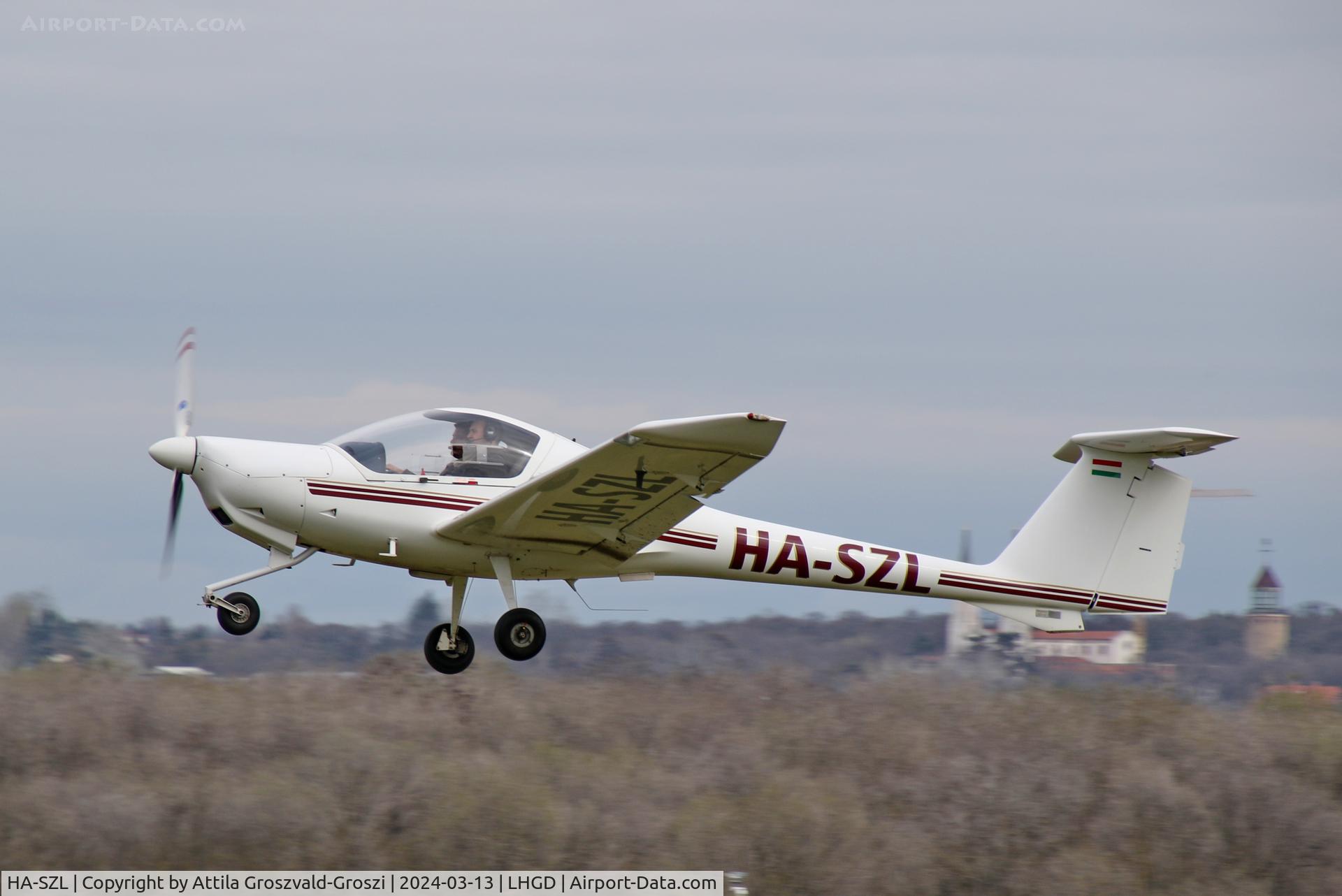 HA-SZL, 1995 Diamond DA-20A-1 Katana C/N 10068, LHGD - Gödöllö Airport, Hungary
