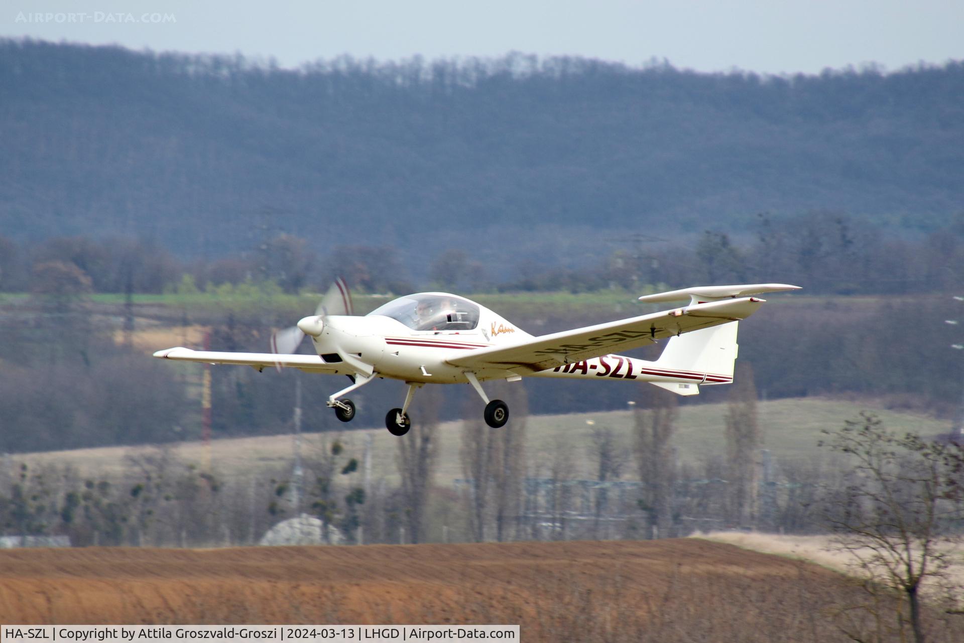 HA-SZL, 1995 Diamond DA-20A-1 Katana C/N 10068, LHGD - Gödöllö Airport, Hungary