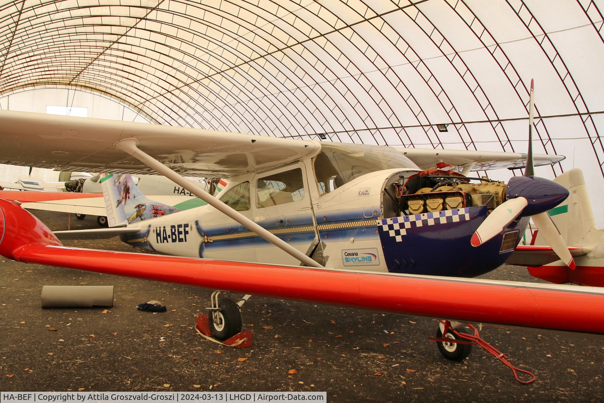 HA-BEF, 1966 Cessna 182J Skylane Skylane C/N 18257363, LHGD - Gödöllö Airport, Hungary