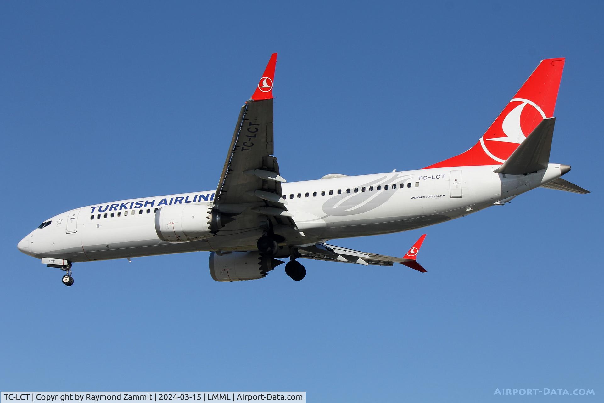 TC-LCT, 2019 Boeing 737-8 MAX C/N 60061, B737-8 MAX TC-LCT Turkish Airlines