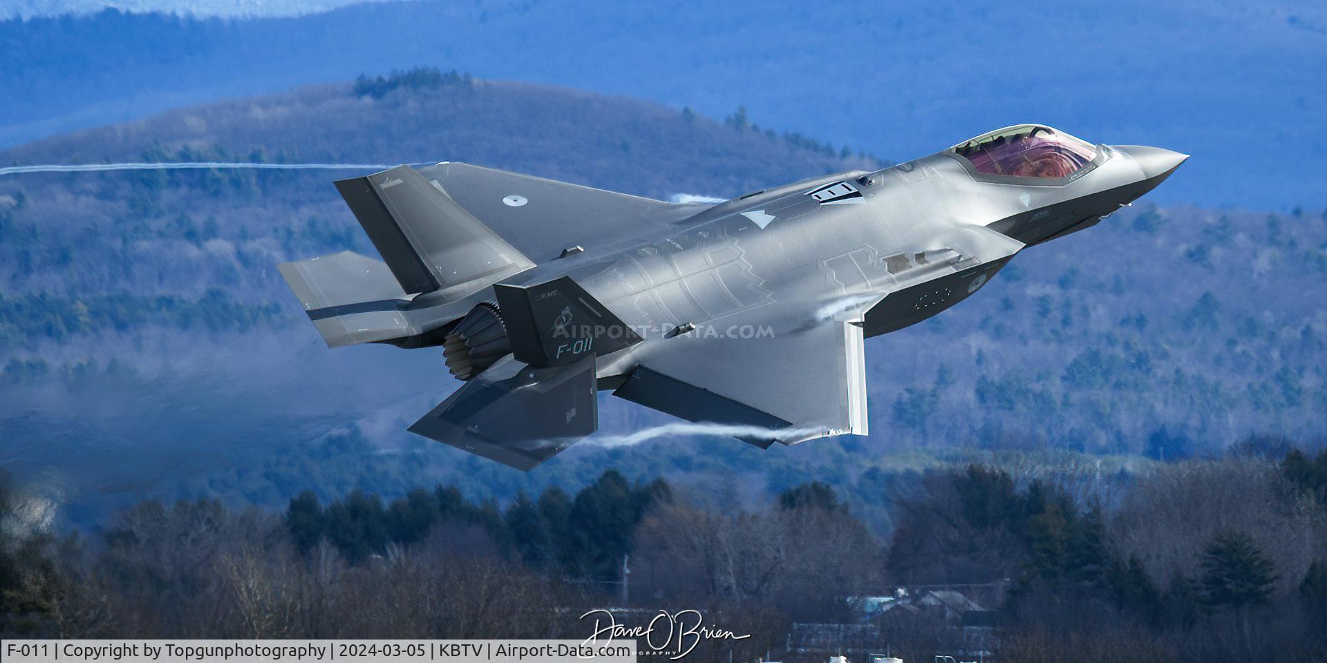 F-011, 2020 Lockheed Martin F-35A Lightning II C/N AN-11, NAF326 Nellis Bound