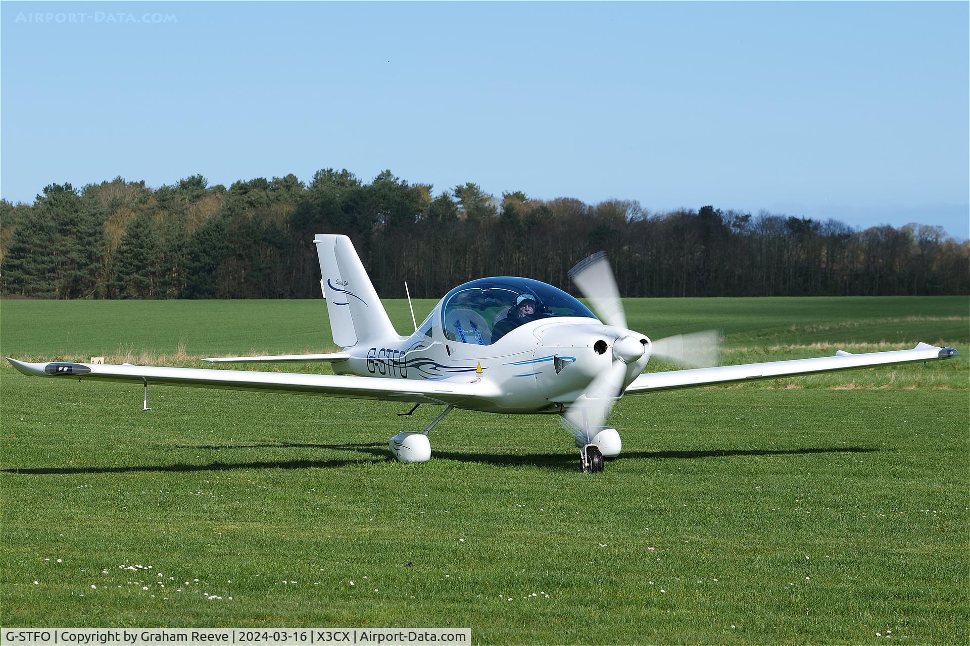 G-STFO, 2016 TL Ultralight TL-2000 Sting Carbon S4 C/N LAA 347A-15380, Just landed at Northrepps.