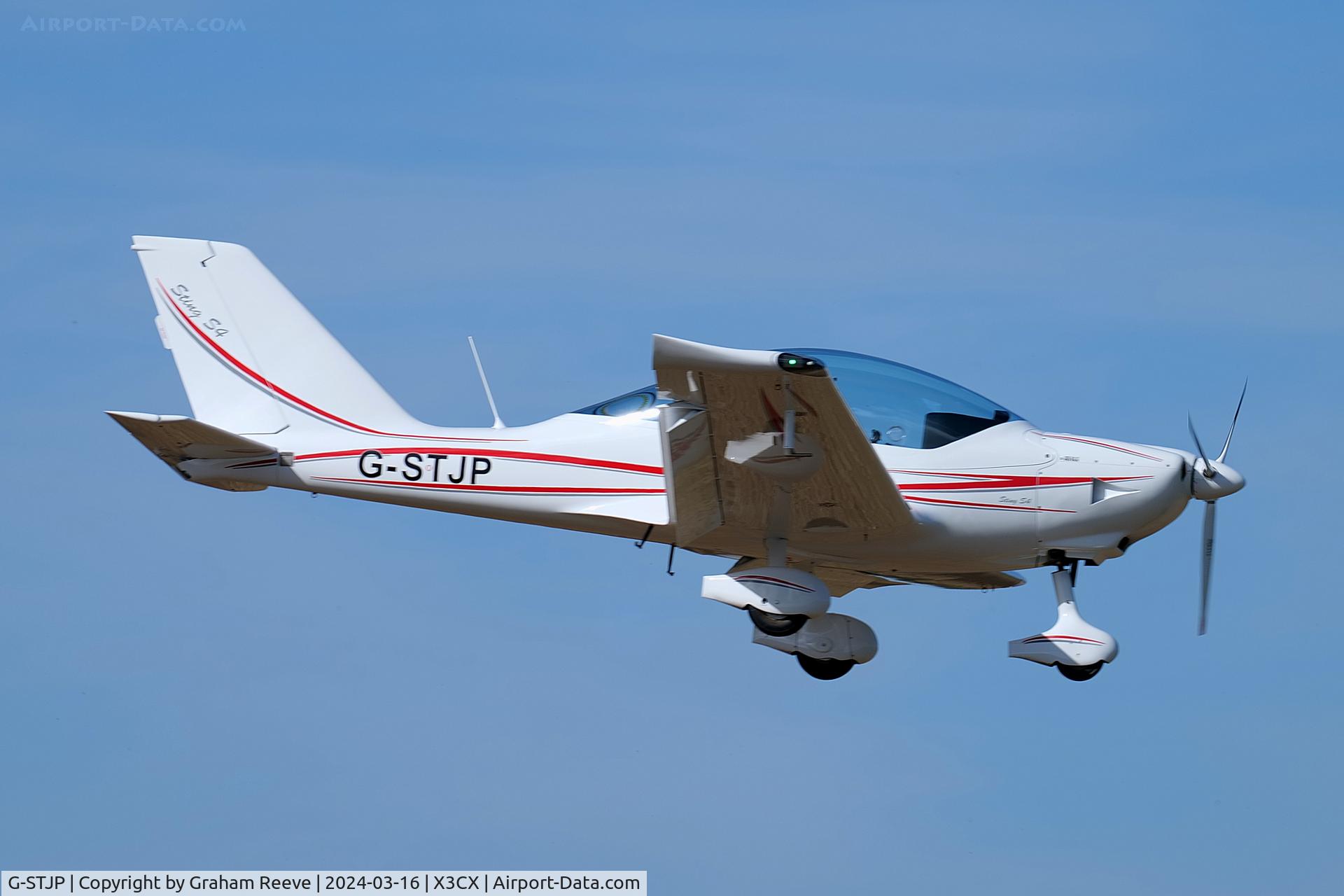 G-STJP, 2022 TL Ultralight SRO TL 2000 Sting S4 C/N 22 ST 505, Landing at Northrepps.