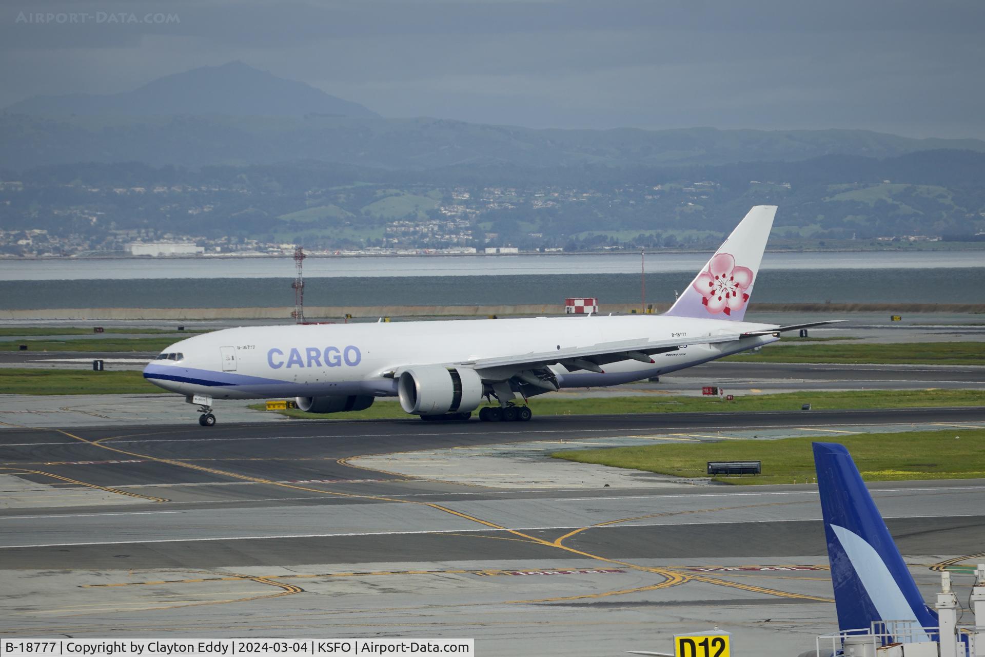 B-18777, 2023 Boeing 777-F09 C/N 66902, SFO 2024.