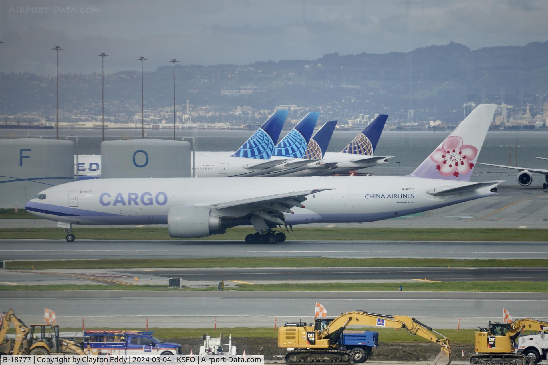 B-18777, 2023 Boeing 777-F09 C/N 66902, SFO 2024.