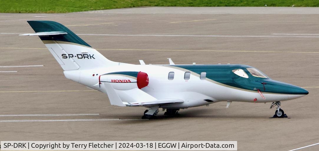 SP-DRK, 2018 Honda HA-420 HondaJet C/N 42000094, At Luton Airport