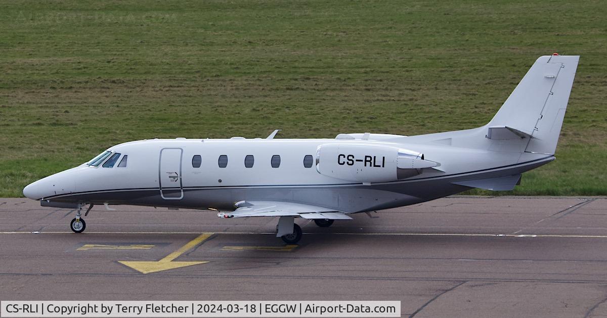 CS-RLI, 2013 Cessna 560XL Citation XLS+ C/N 560-6134, At Luton Airport