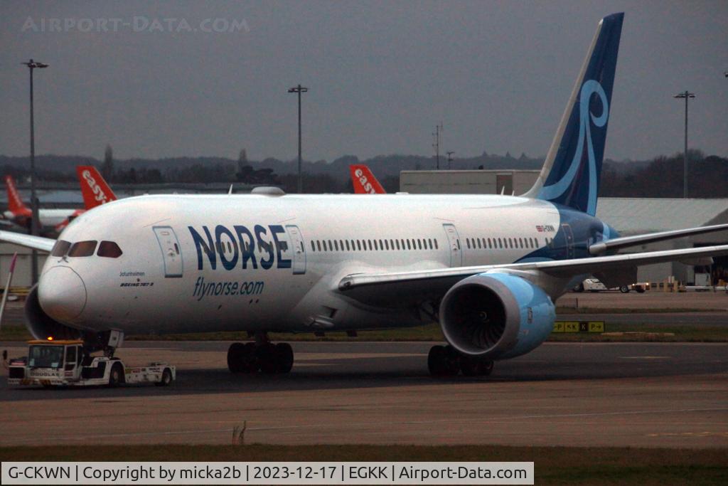 G-CKWN, 2018 Boeing 787-9 Dreamliner C/N 63317, Taxiing