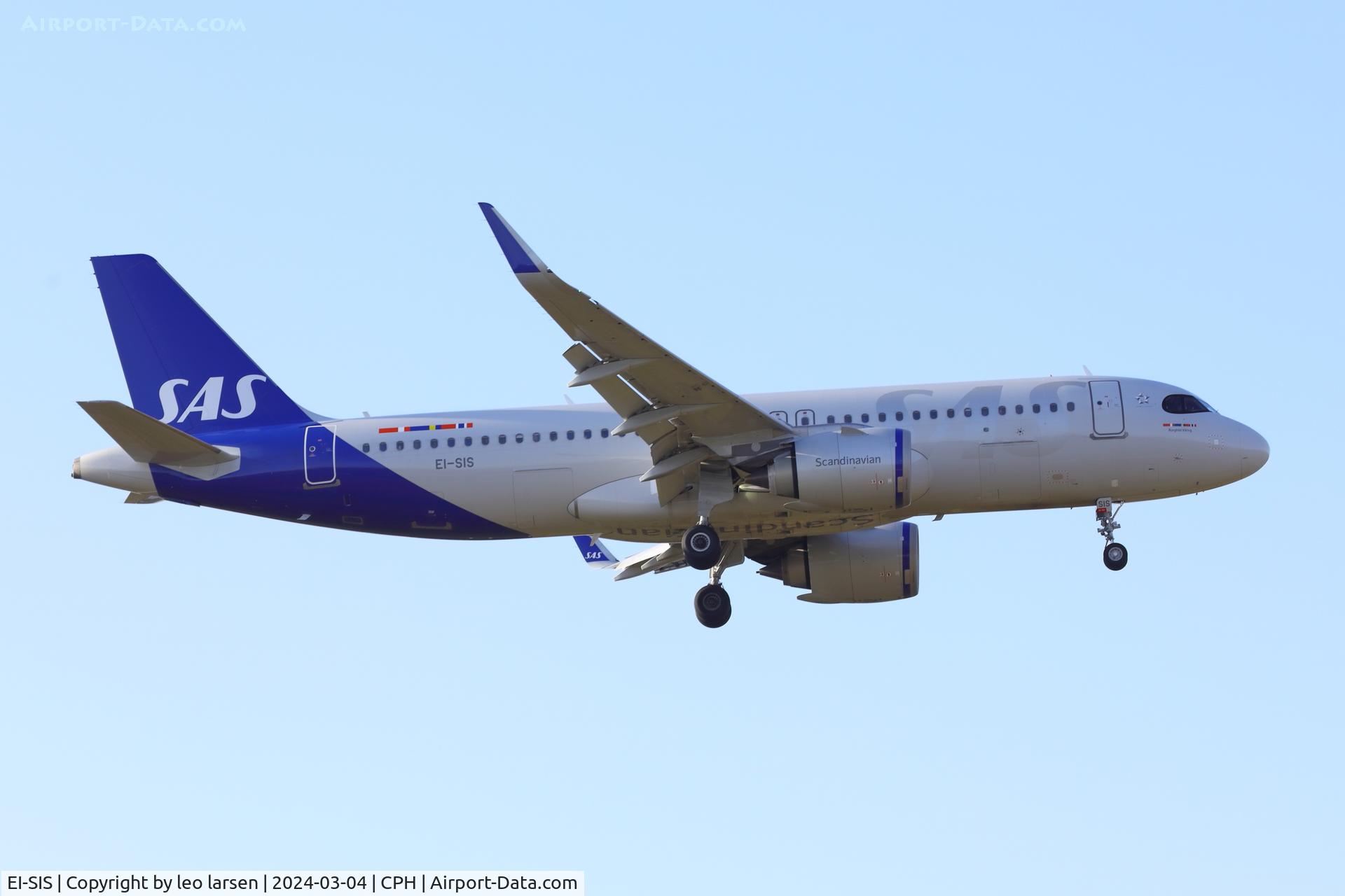 EI-SIS, 2022 Airbus A320-251N C/N 10941, Copenhagen 4.3.2024