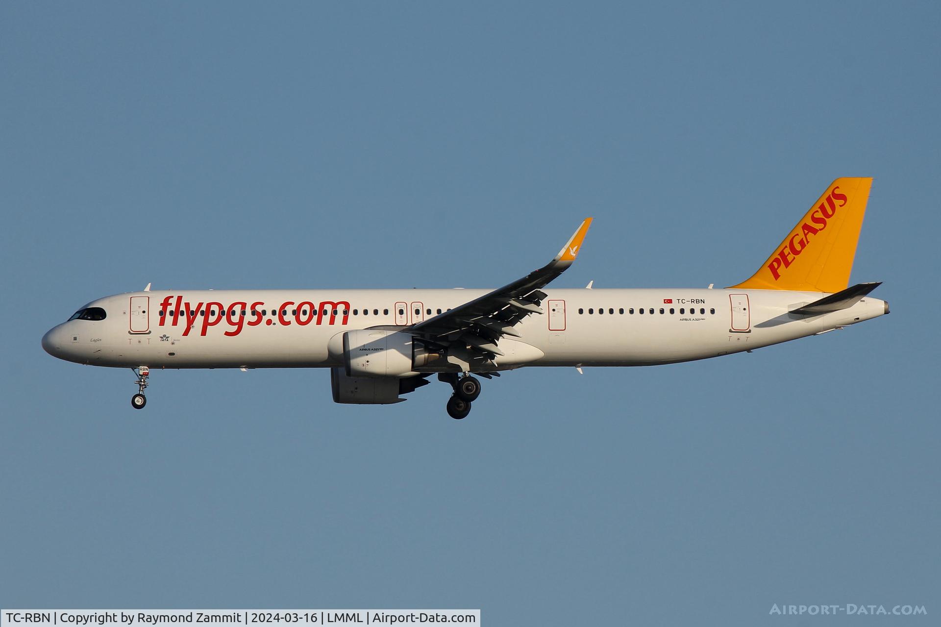 TC-RBN, 2022 Airbus A321-251NX C/N 10913, A321Neo TC-RBN Pegasus Airlines