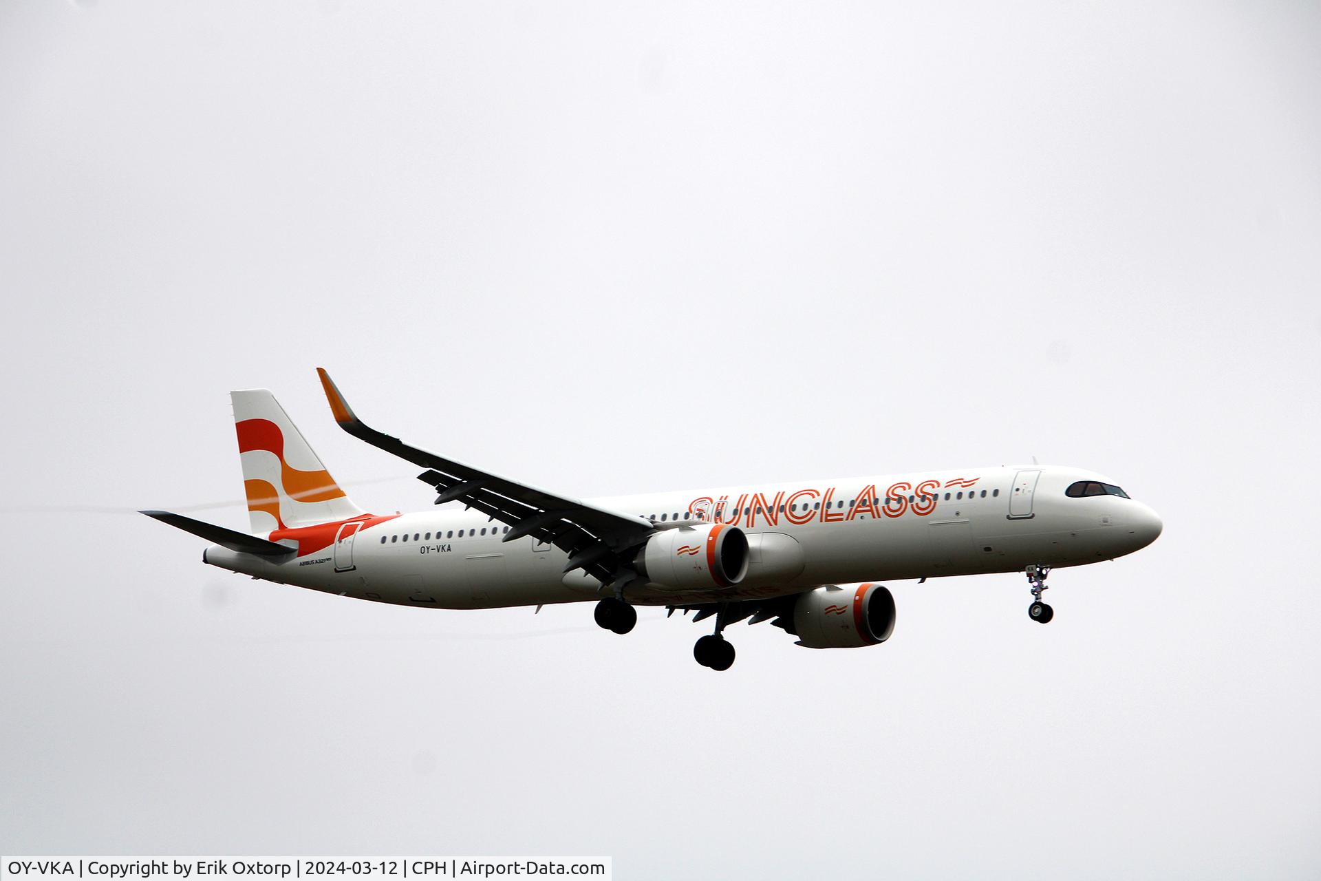 OY-VKA, 2023 Airbus A321-251NX C/N 11690, OY-VKA landing rw 04L