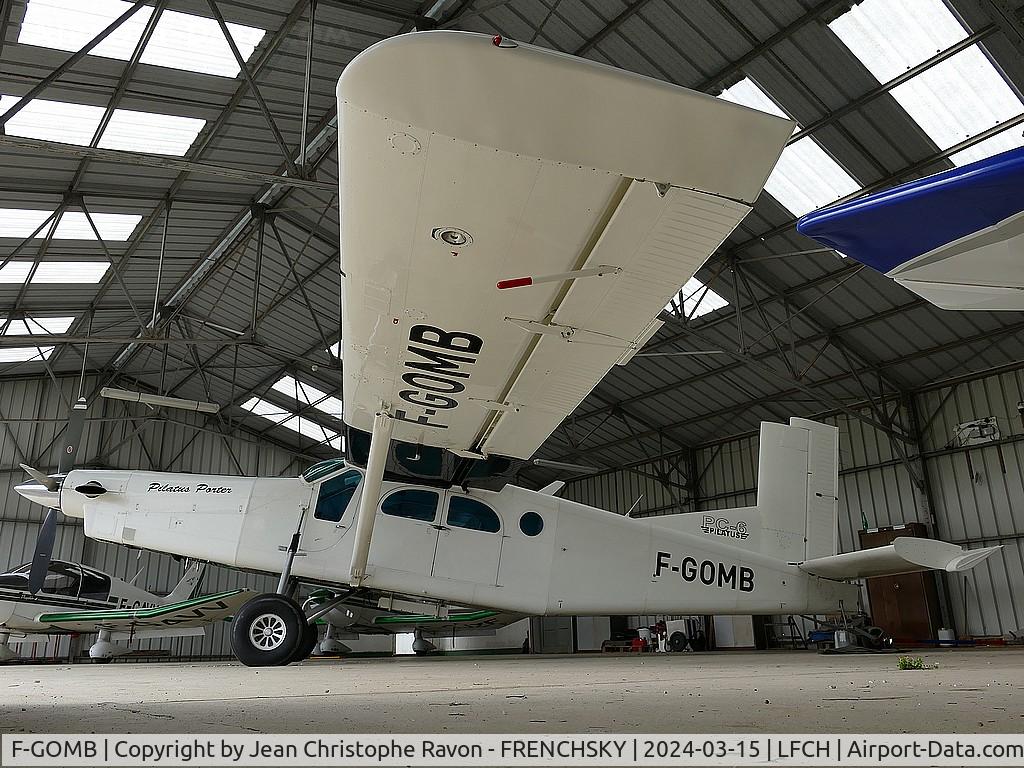 F-GOMB, 1995 Pilatus PC-6/B2-H4 Turbo Porter C/N 819, Ecole Parachutisme du Bassin d'Arcachon