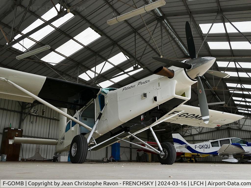F-GOMB, 1995 Pilatus PC-6/B2-H4 Turbo Porter C/N 819, Ecole Parachutisme du Bassin d'Arcachon