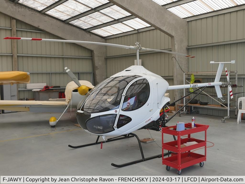 F-JAWY, Cicare CH-8 C/N 33, Private Cicare