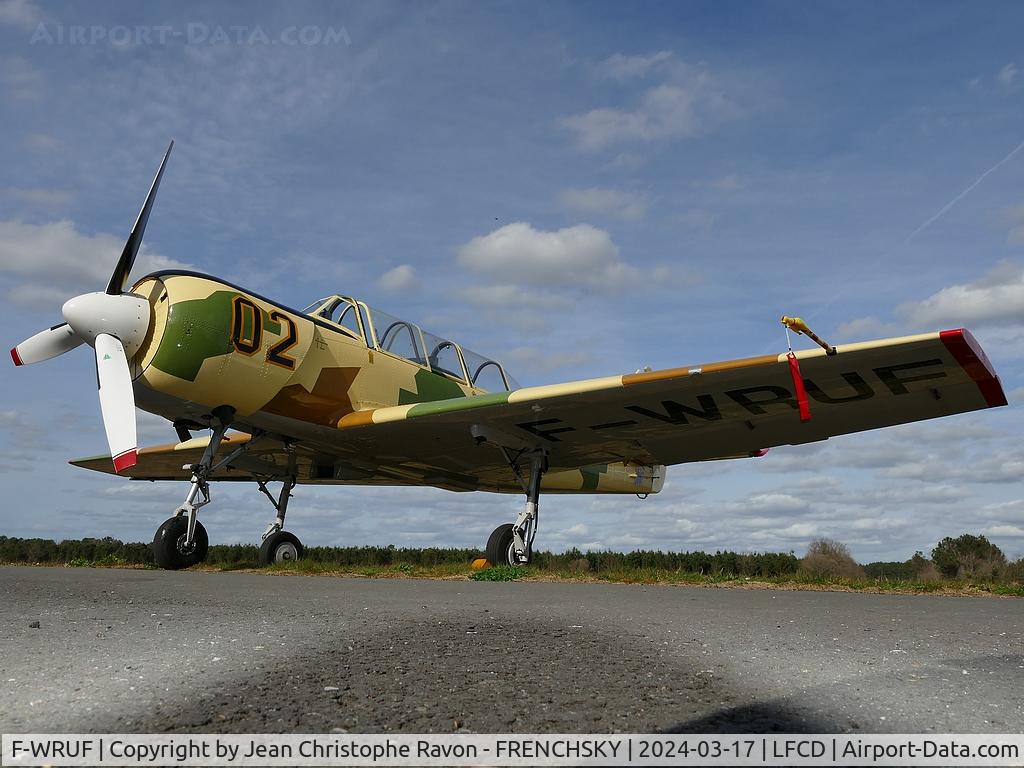 F-WRUF, 1988 Bacau Yak-52 C/N 888615, private