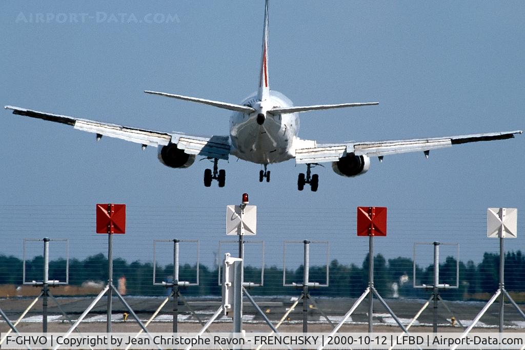 F-GHVO, 1988 Boeing 737-33A C/N 24025, Air France landing runway 11