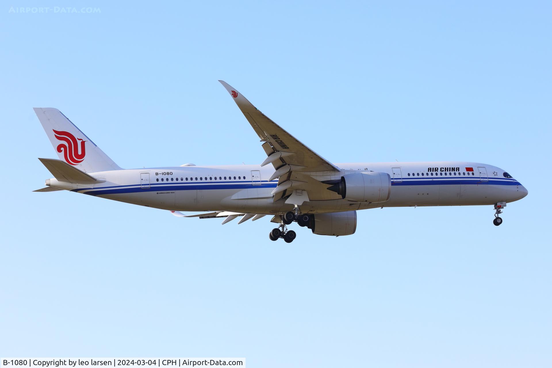 B-1080, 2018 Airbus A350-941 C/N 247, Copenhagen 4.3.2024