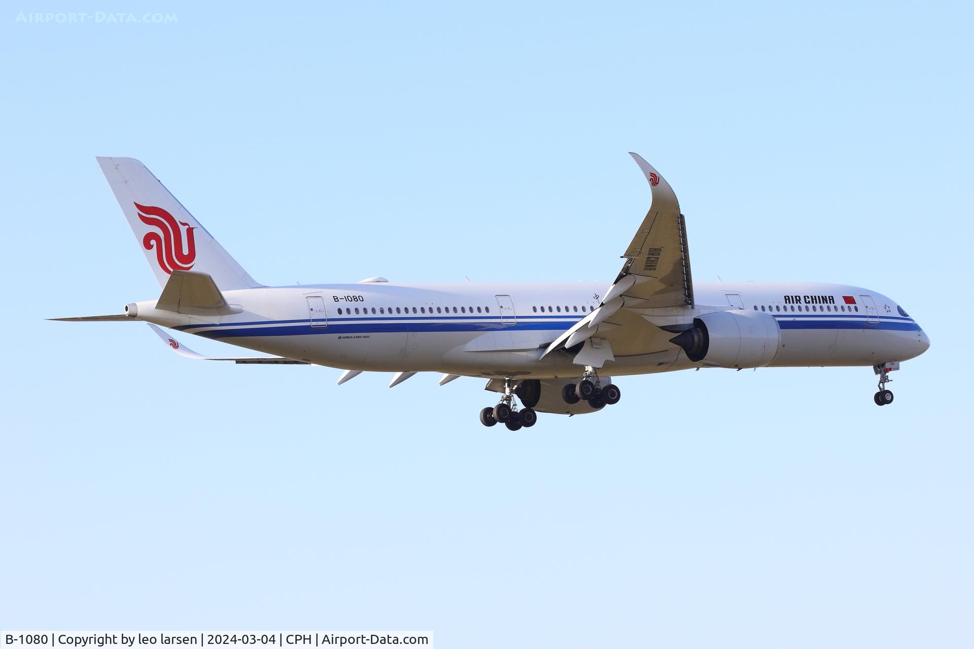 B-1080, 2018 Airbus A350-941 C/N 247, Copenhagen 4.3.2024