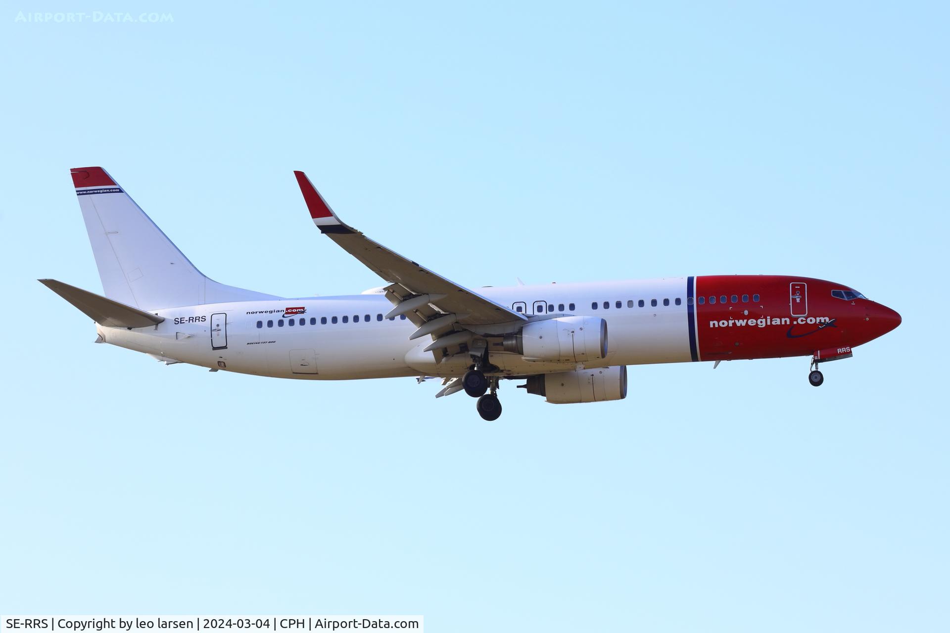 SE-RRS, 2011 Boeing 737-8JP C/N 40869, Copenhagen 4.3.2024