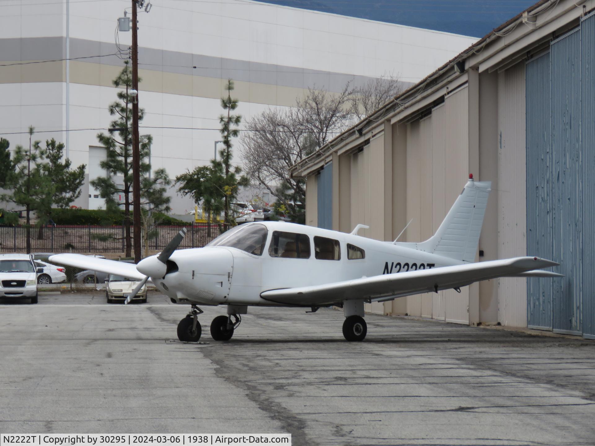 N2222T, 1978 Piper PA-28-181 C/N 28-7890490, Parked