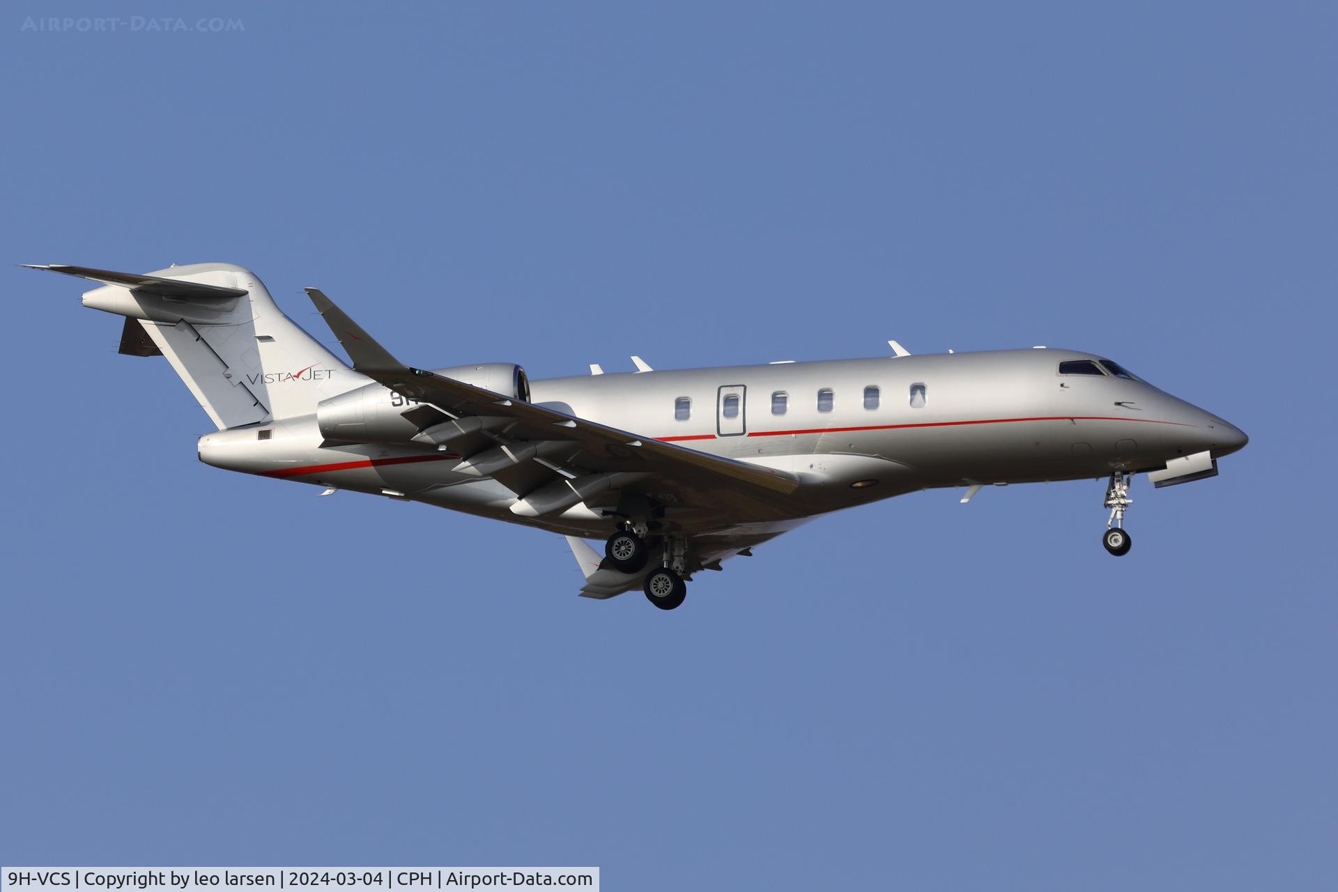 9H-VCS, 2022 Bombardier Challenger 350 (BD-100-1A10) C/N 20923, Copenhagen 4.3.2024