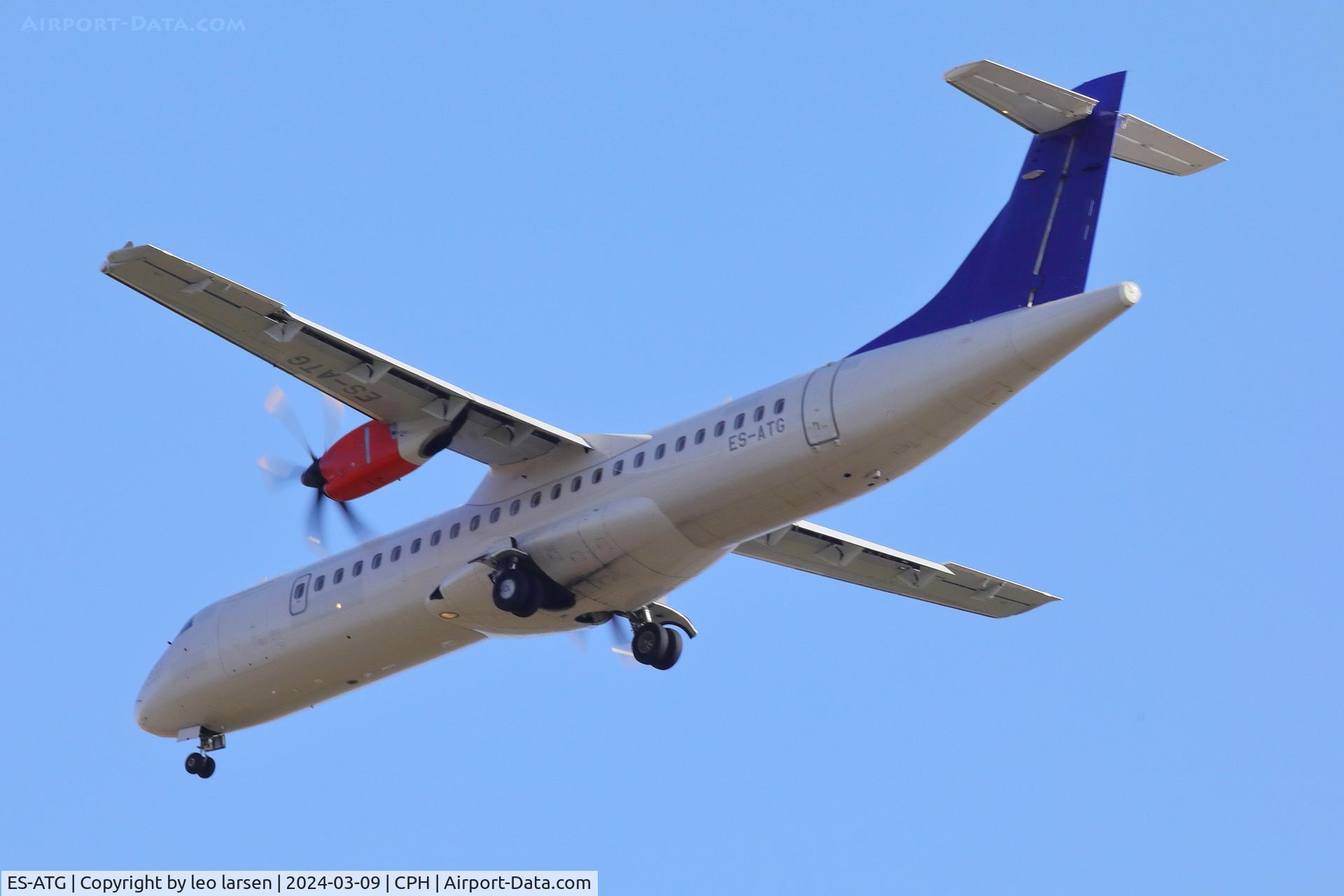 ES-ATG, 2013 ATR 72-600 (72-212A) C/N 1121, Copenhagen 9.3.2024