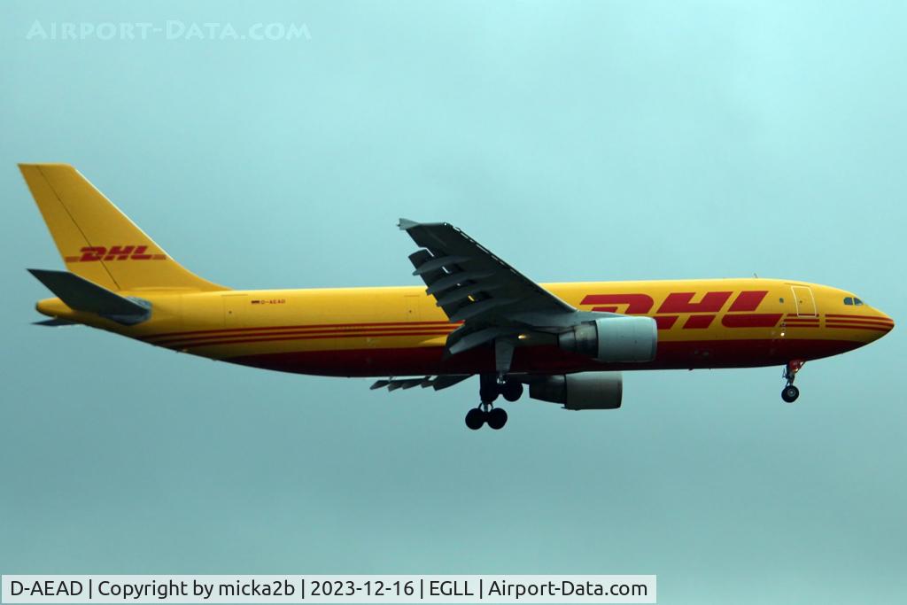 D-AEAD, 1991 Airbus A300B4-622R(F) C/N 617, Landing