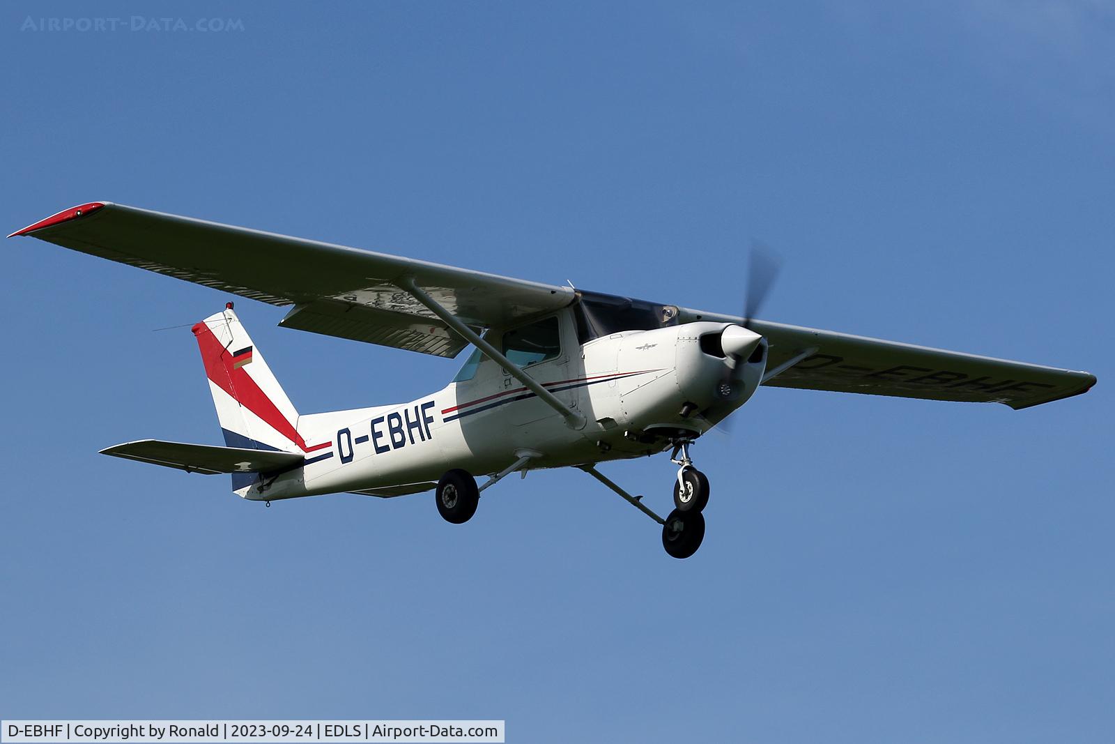 D-EBHF, Cessna 152 C/N 15280844, at edls