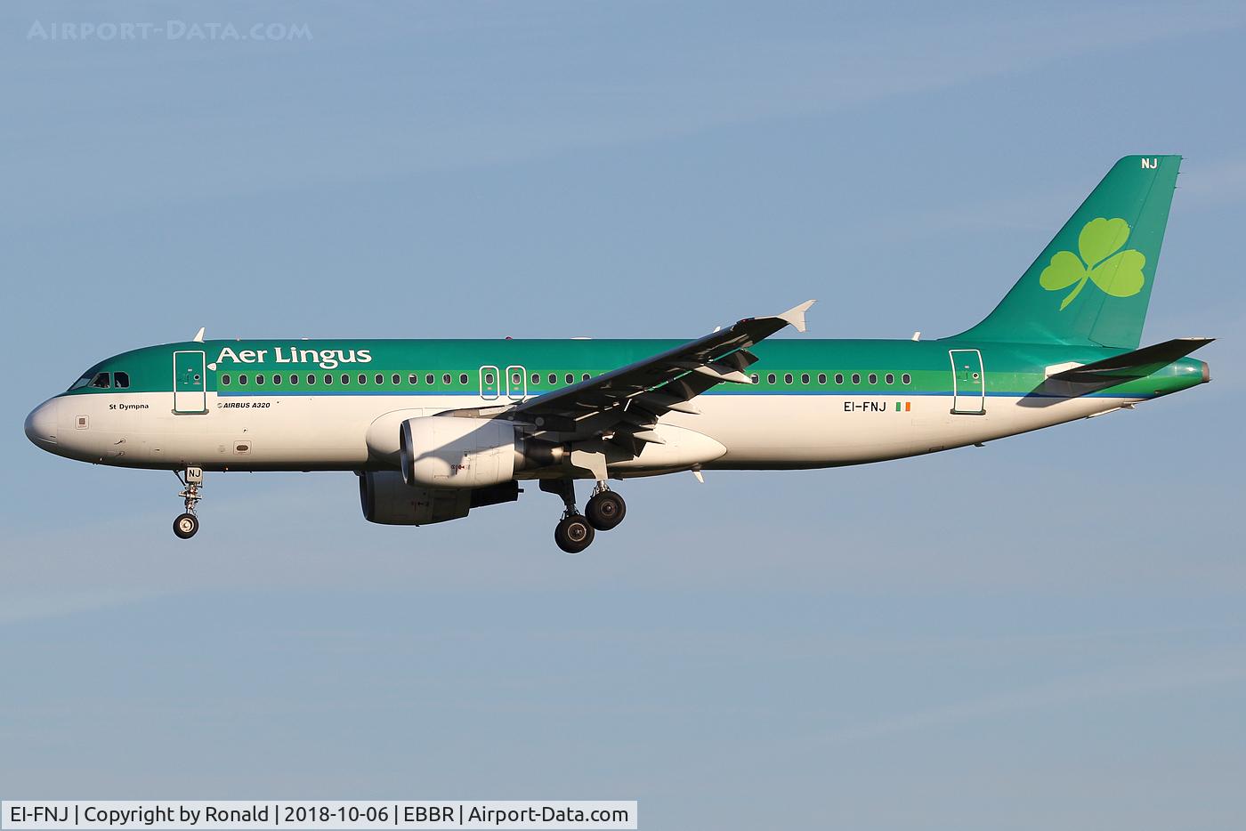 EI-FNJ, 2007 Airbus A320-216 C/N 3174, at ebbr