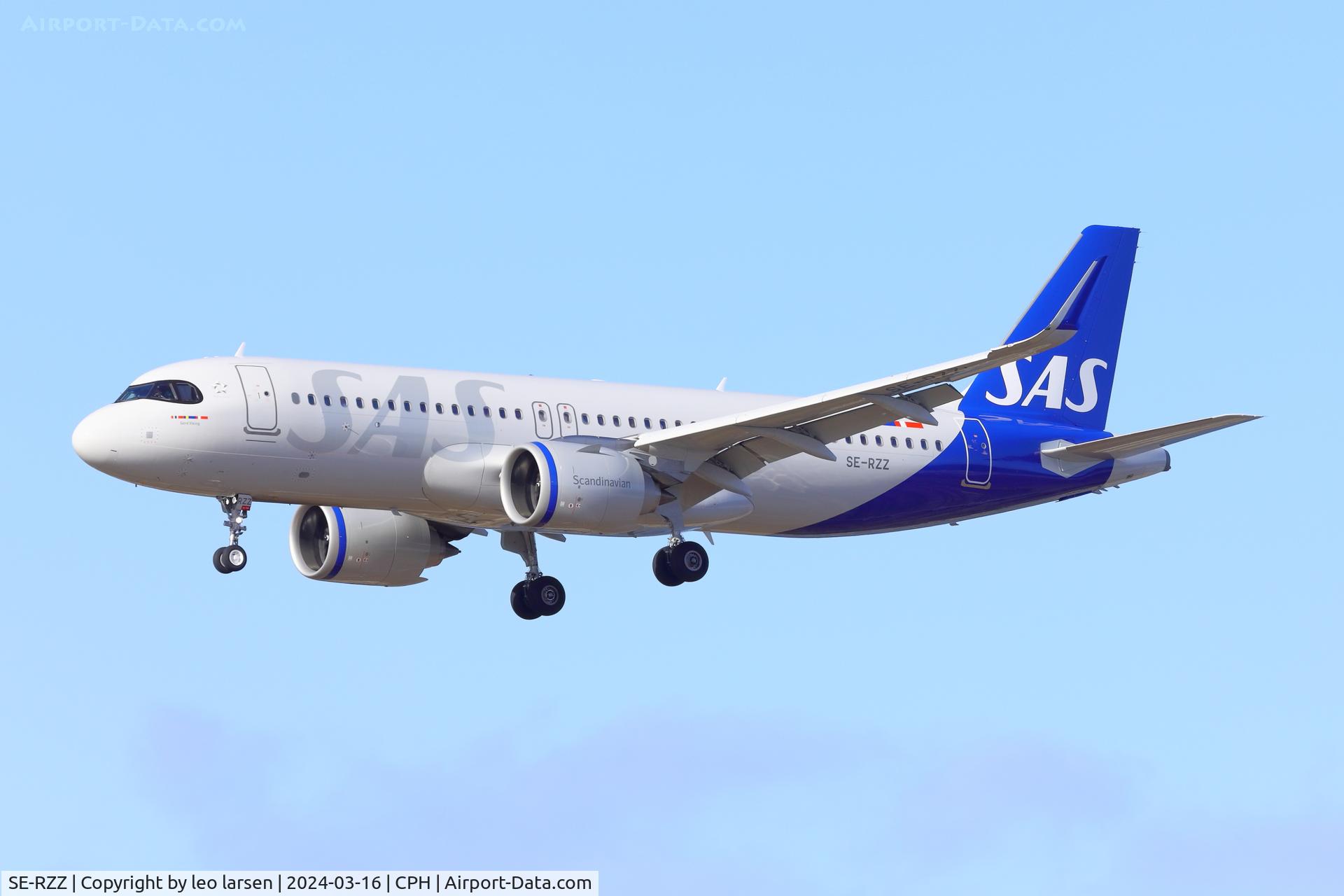 SE-RZZ, 2024 Airbus A320-251N C/N 11885, Copenhagen 16.3.2024